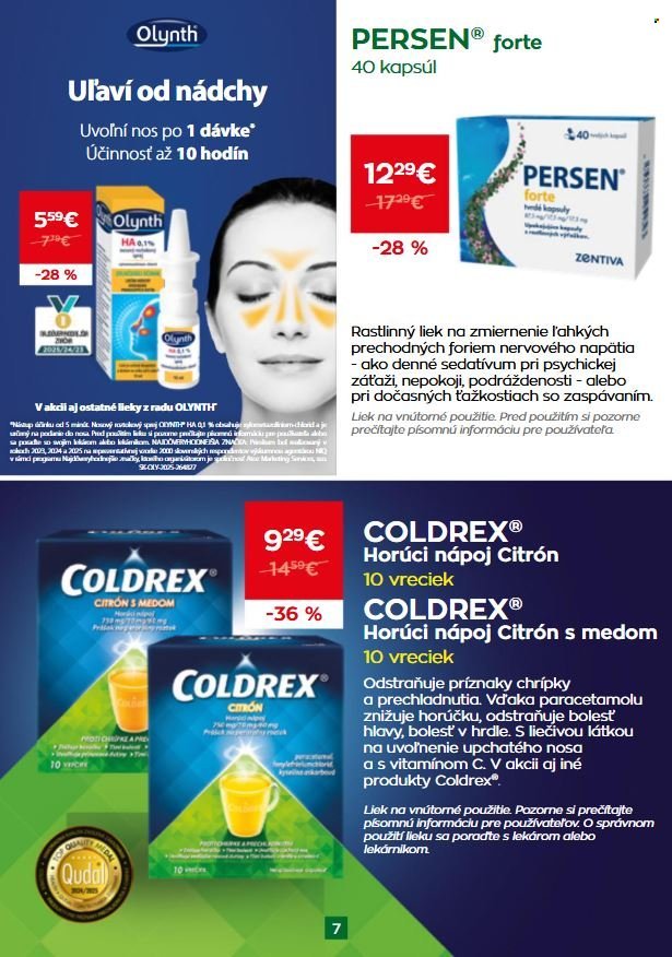 SCHNEIDER LEKÁREŇ leták - Od štvrtka 1.1.2026 (2026-01-01 - 2026-01-31) | 7