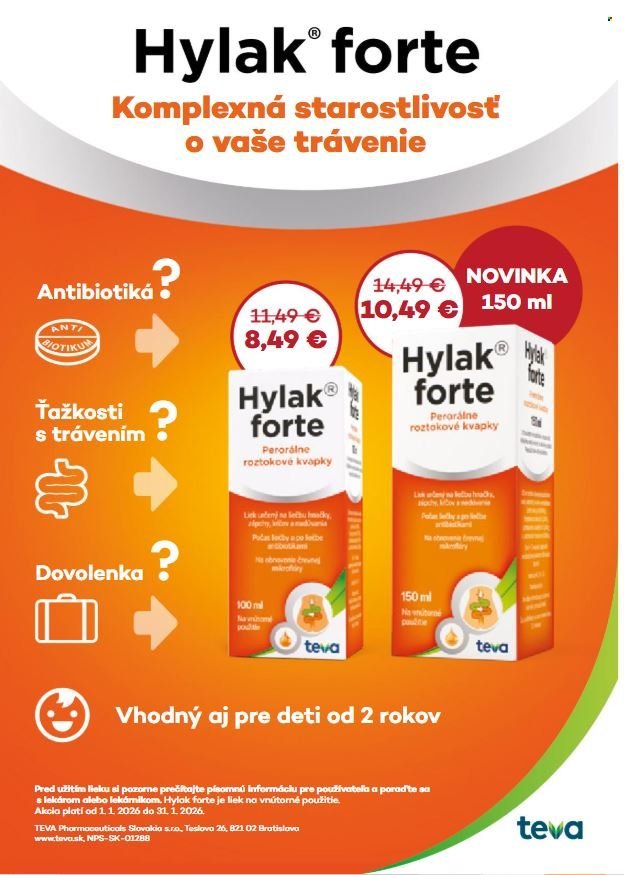 SCHNEIDER LEKÁREŇ leták - Od štvrtka 1.1.2026 (2026-01-01 - 2026-01-31) | 10