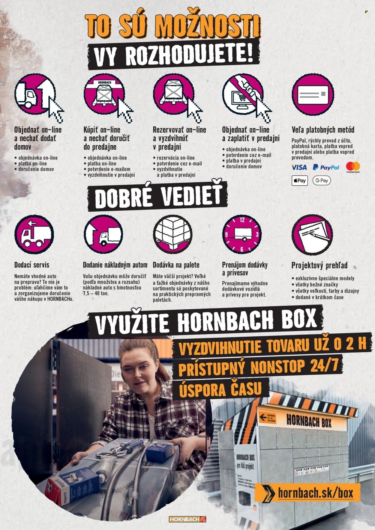 HORNBACH leták - Projektové výhody (2025-03-31) | 3