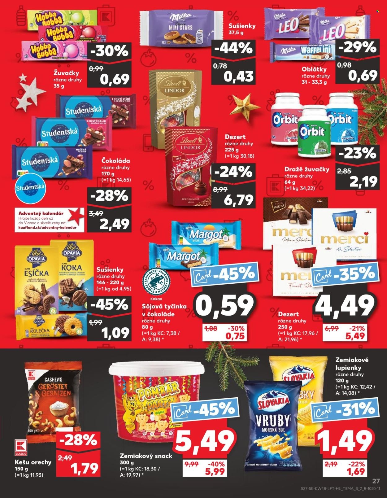 KAUFLAND leták - Od štvrtka 27.11.2025 (2025-11-27 - 2025-12-03) | 27