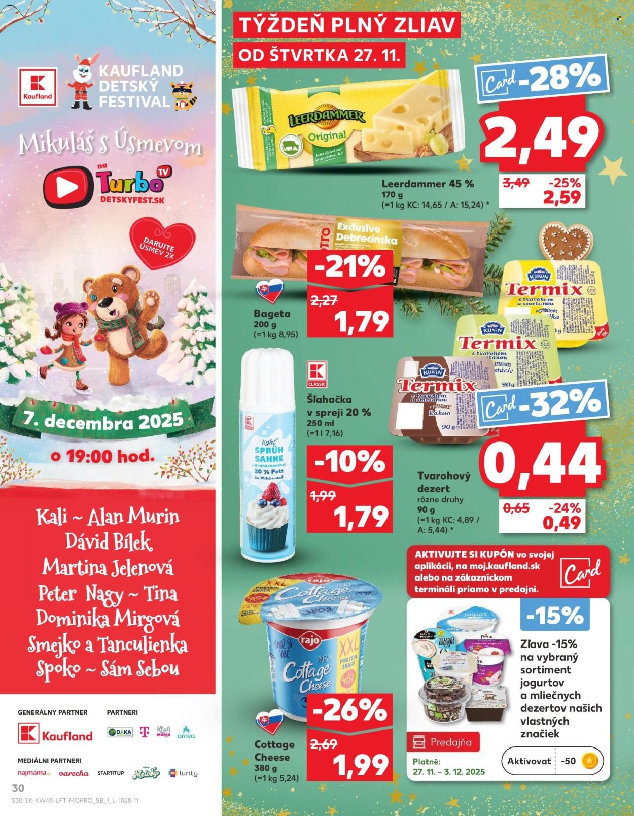 KAUFLAND leták - Od štvrtka 27.11.2025 (2025-11-27 - 2025-12-03) | 30