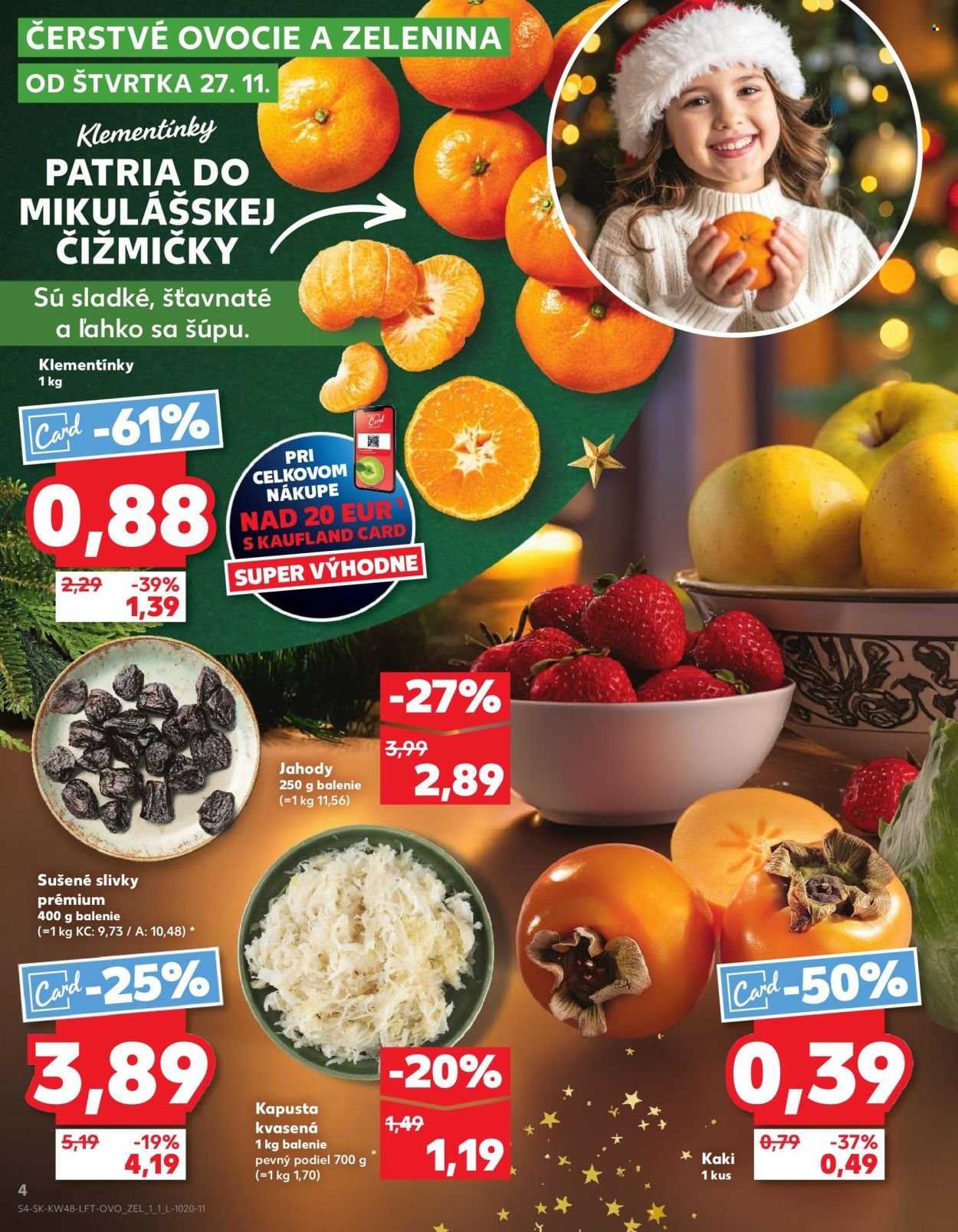 KAUFLAND leták - Od štvrtka 27.11.2025 (2025-11-27 - 2025-12-03) | 4