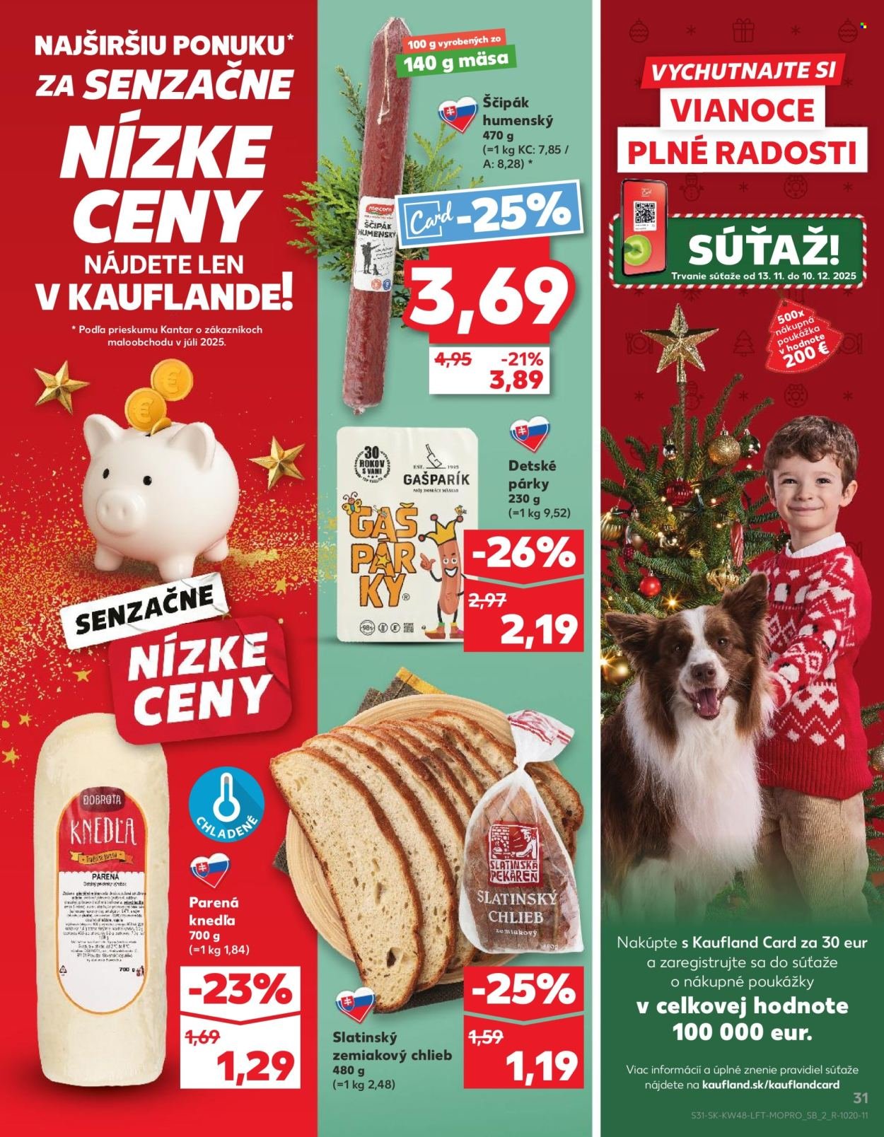 KAUFLAND leták - Od štvrtka 27.11.2025 (2025-11-27 - 2025-12-03) | 31