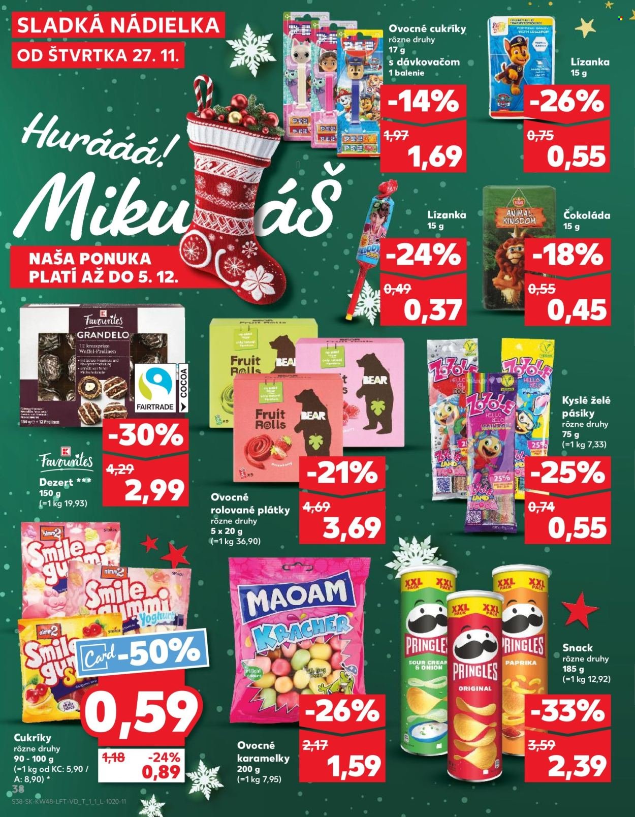 KAUFLAND leták - Od štvrtka 27.11.2025 (2025-11-27 - 2025-12-03) | 38
