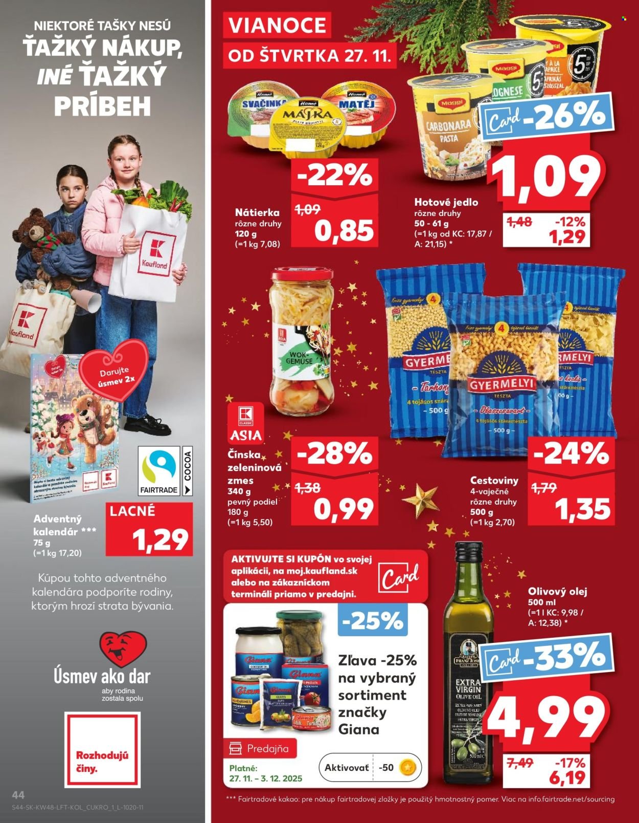 KAUFLAND leták - Od štvrtka 27.11.2025 (2025-11-27 - 2025-12-03) | 44