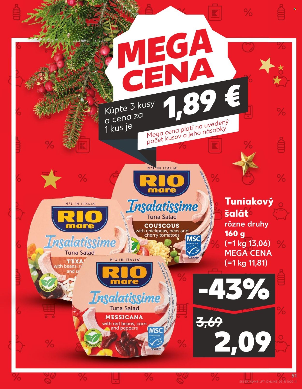 KAUFLAND leták - Od štvrtka 27.11.2025 (2025-11-27 - 2025-12-03) | 51