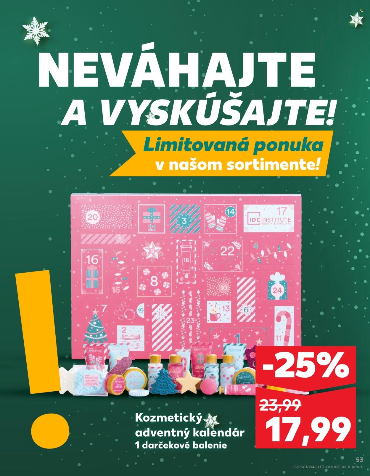 KAUFLAND leták - Od štvrtka 27.11.2025 (2025-11-27 - 2025-12-03) | 53