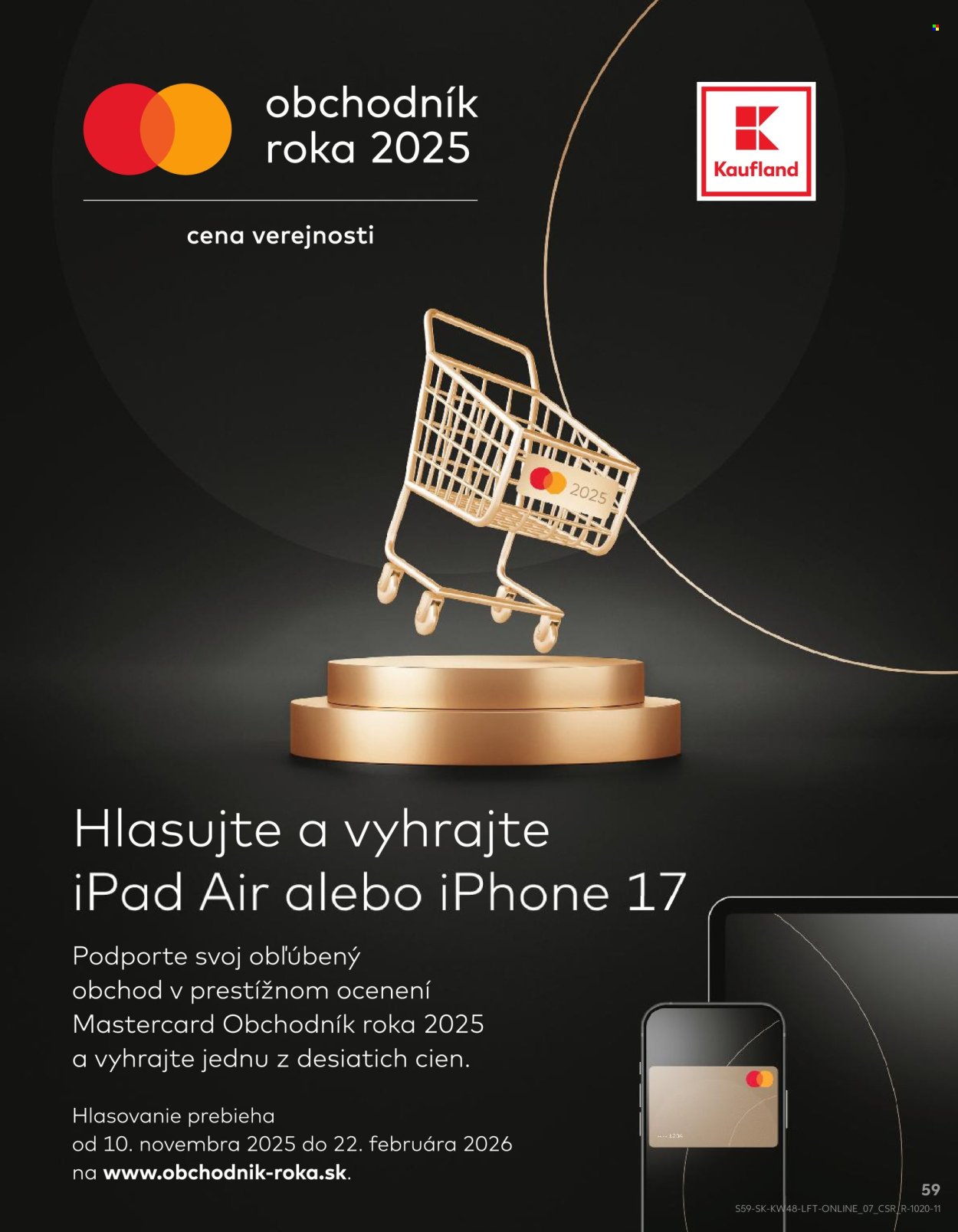 KAUFLAND leták - Od štvrtka 27.11.2025 (2025-11-27 - 2025-12-03) | 59