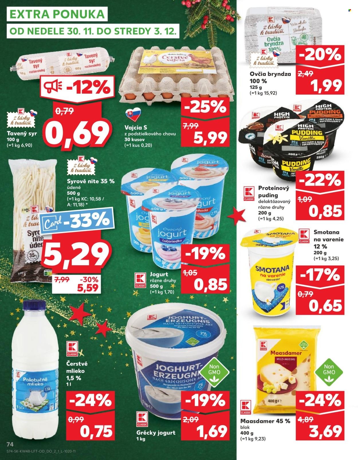 KAUFLAND leták - Od štvrtka 27.11.2025 (2025-11-27 - 2025-12-03) | 74