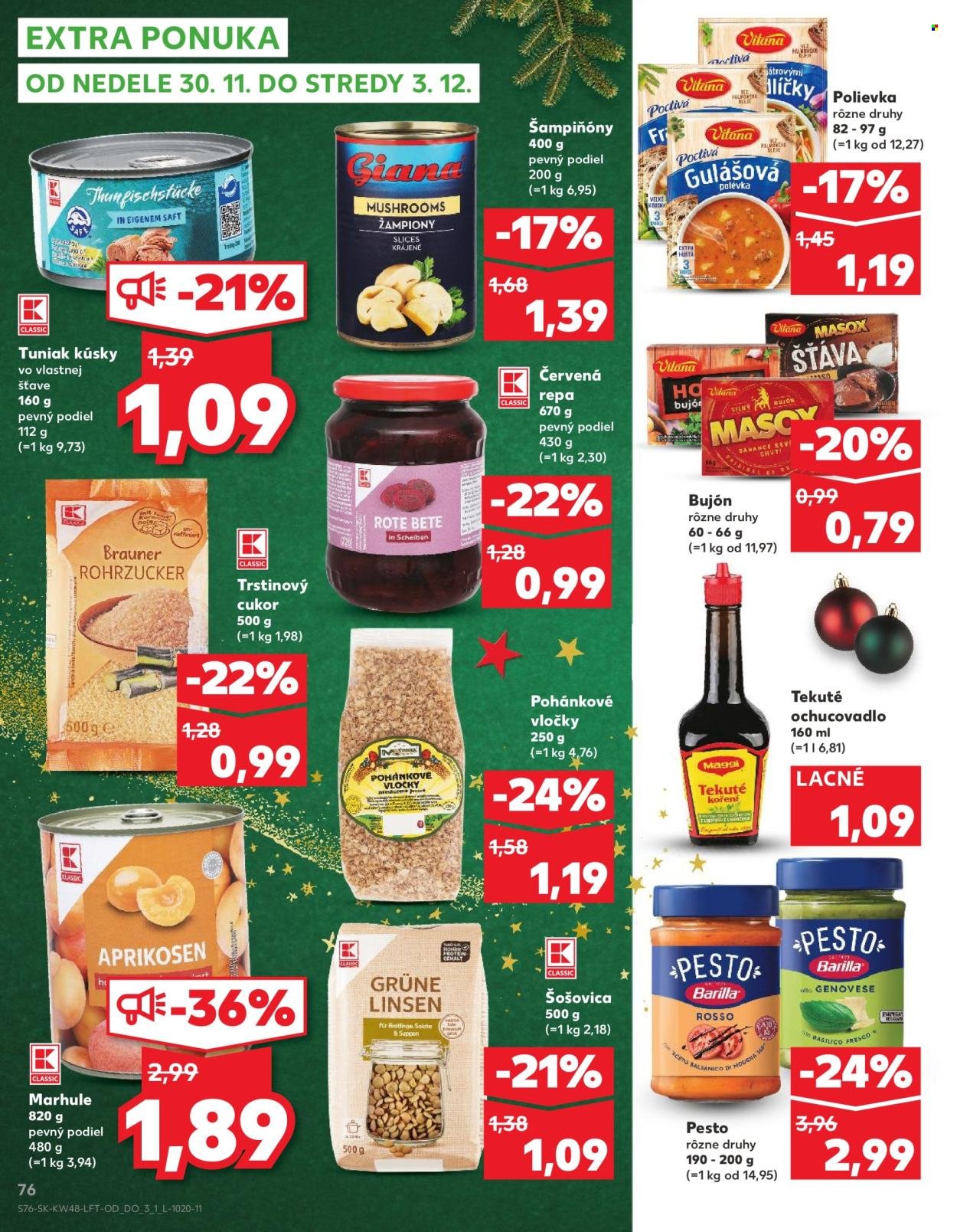 KAUFLAND leták - Od štvrtka 27.11.2025 (2025-11-27 - 2025-12-03) | 76