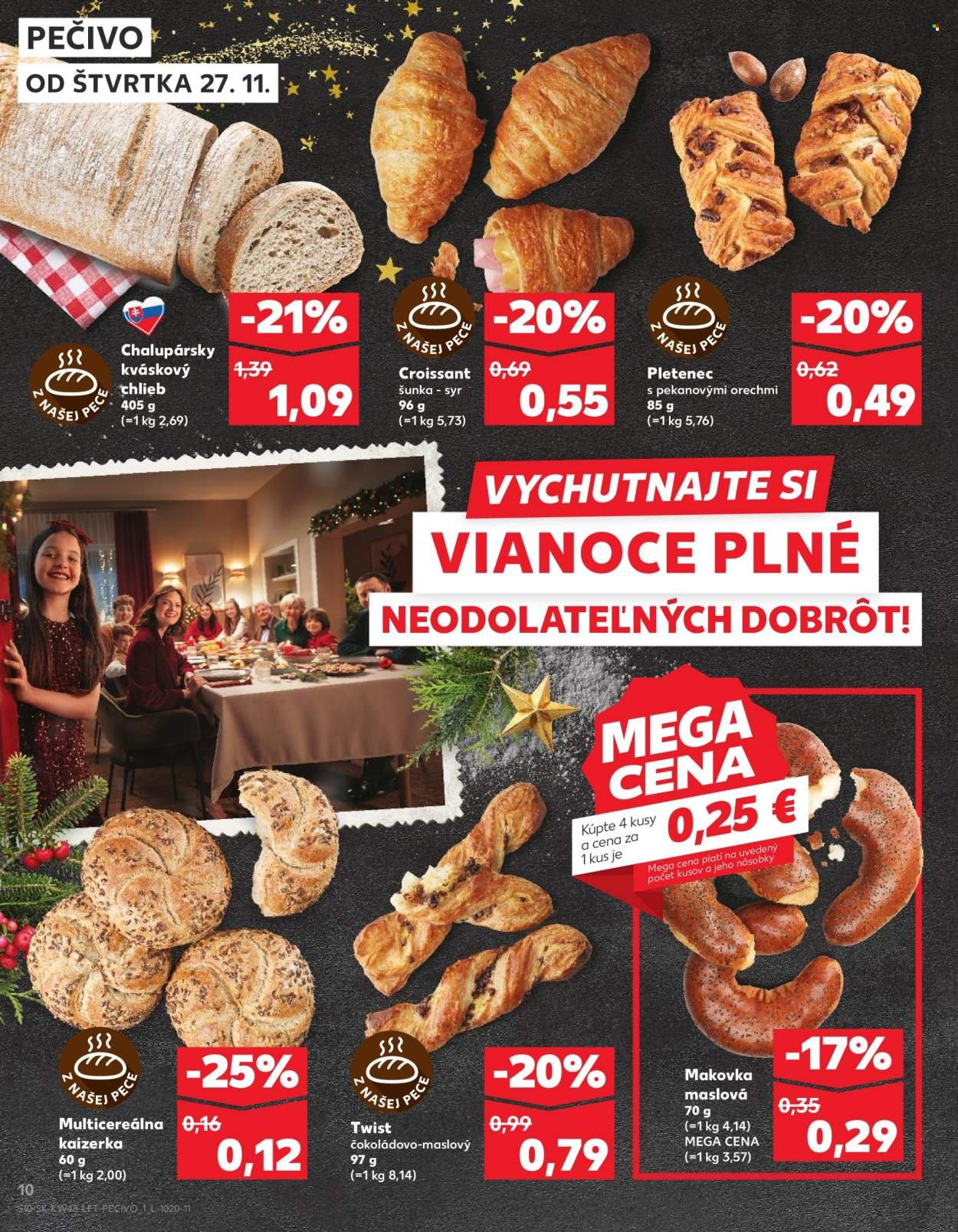 KAUFLAND leták - Od štvrtka 27.11.2025 (2025-11-27 - 2025-12-03) | 10