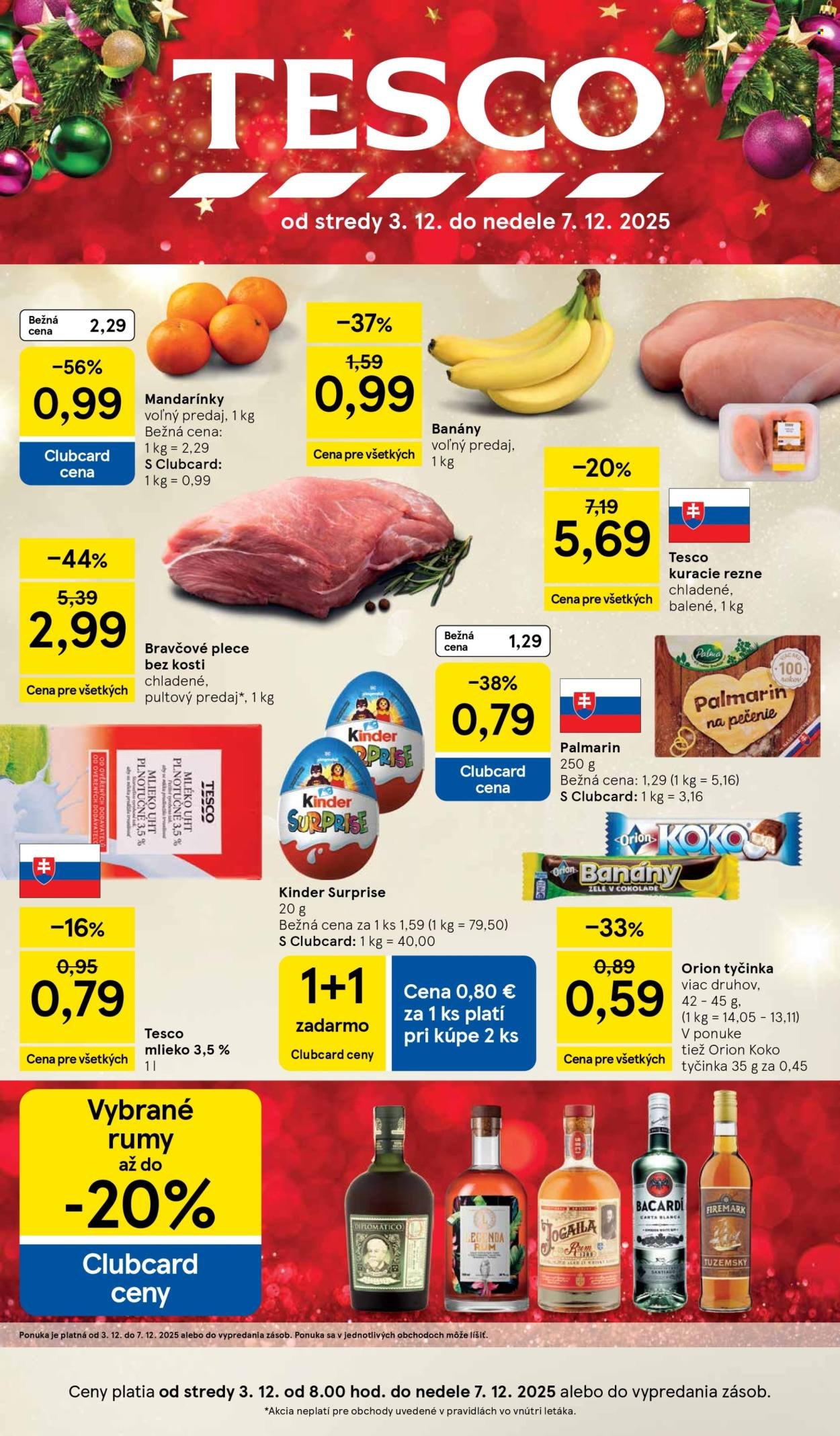 TESCO leták - Od stredy 3.12.2025 (2025-12-03 - 2025-12-07) | 1