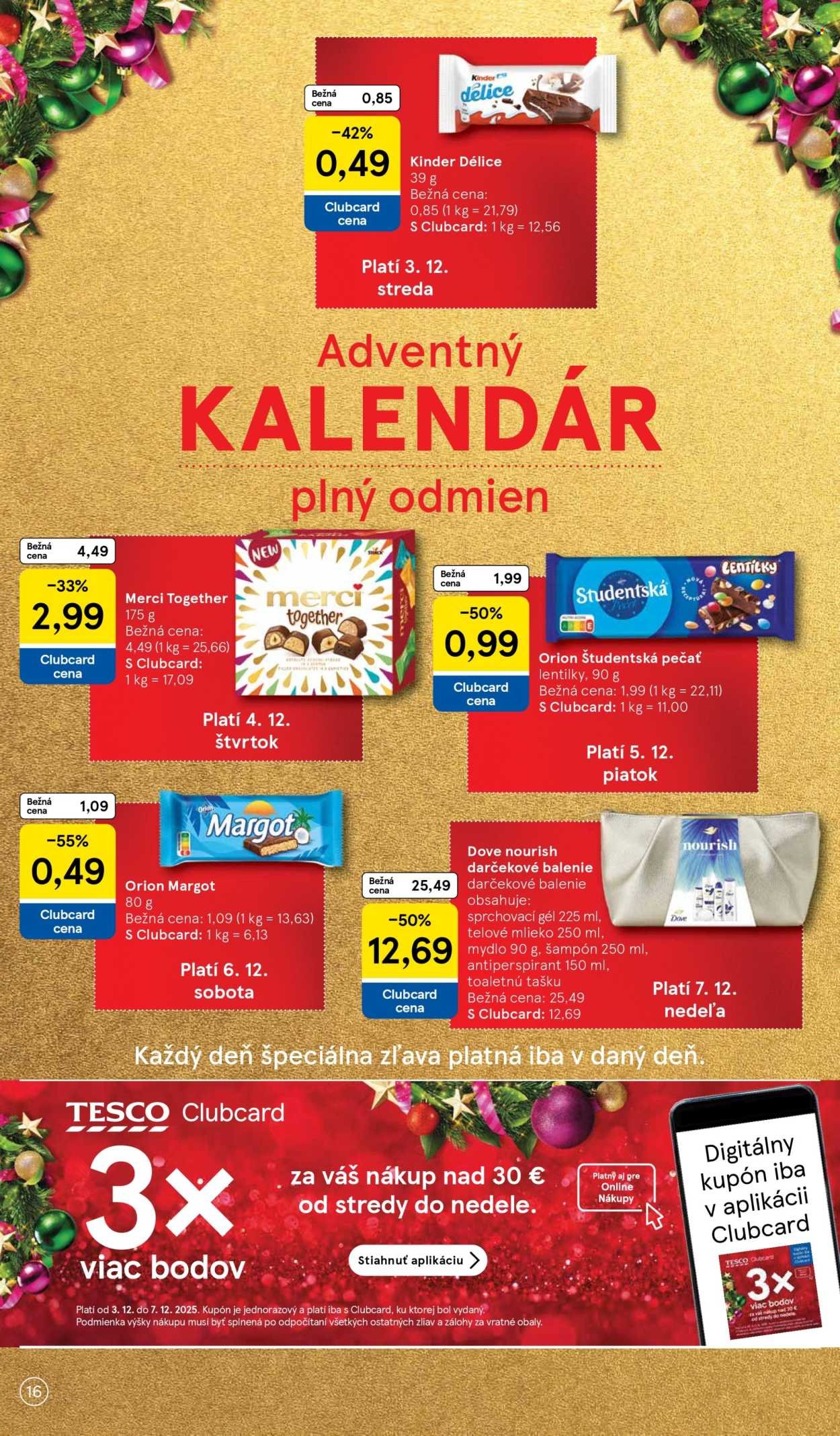 TESCO leták - Od stredy 3.12.2025 (2025-12-03 - 2025-12-07) | 16