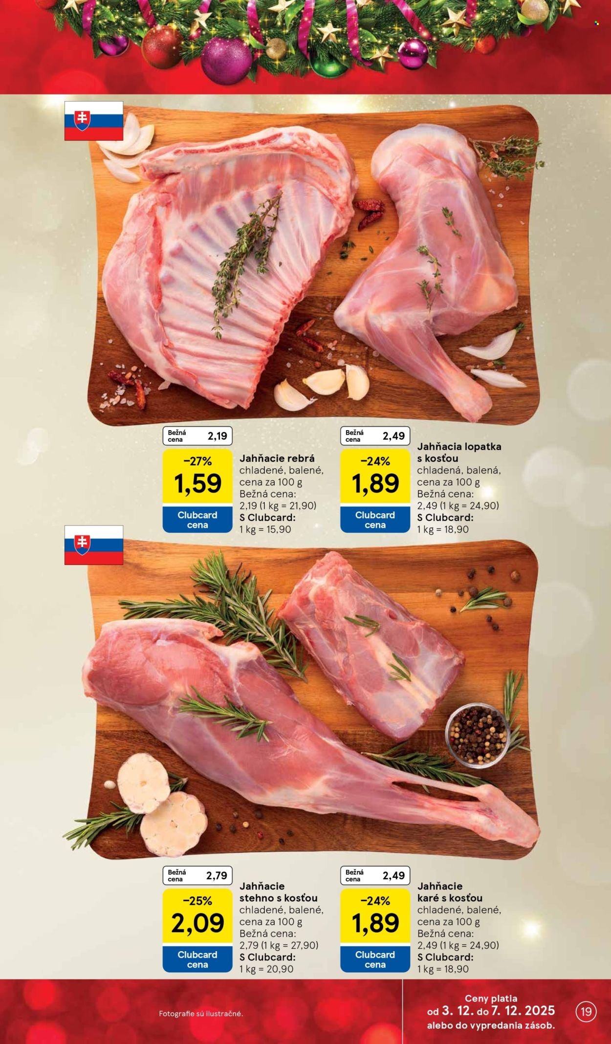 TESCO leták - Od stredy 3.12.2025 (2025-12-03 - 2025-12-07) | 19