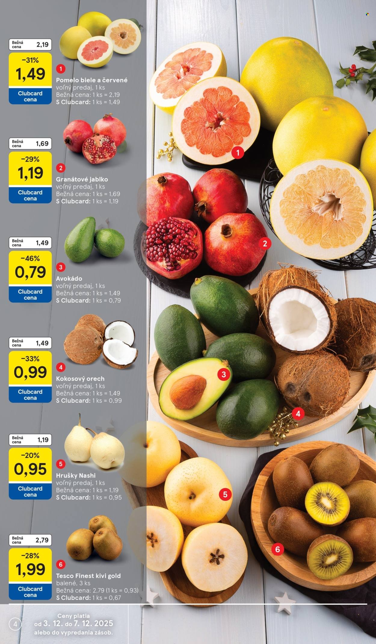 TESCO leták - Od stredy 3.12.2025 (2025-12-03 - 2025-12-07) | 4
