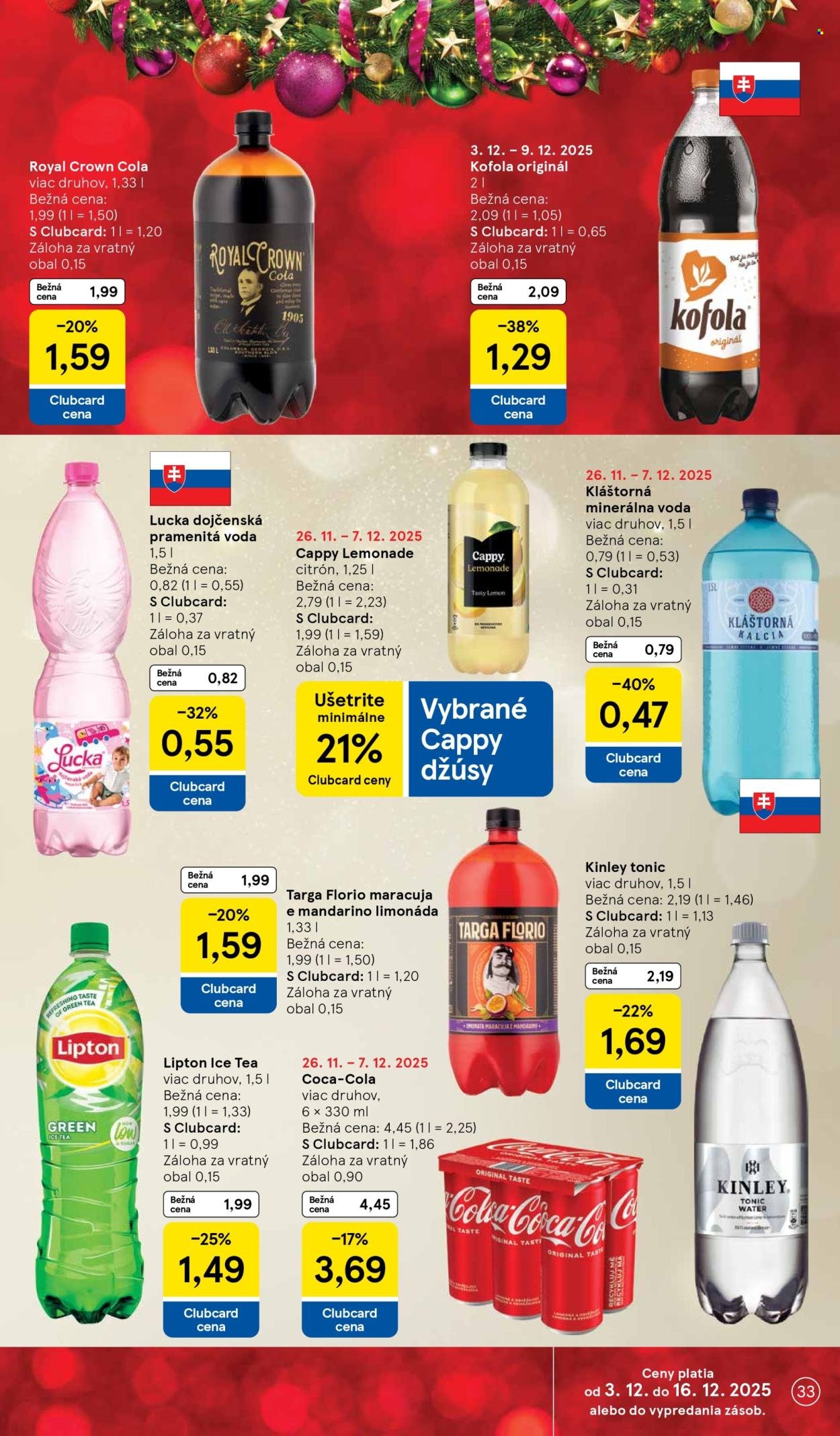 TESCO leták - Od stredy 3.12.2025 (2025-12-03 - 2025-12-07) | 33