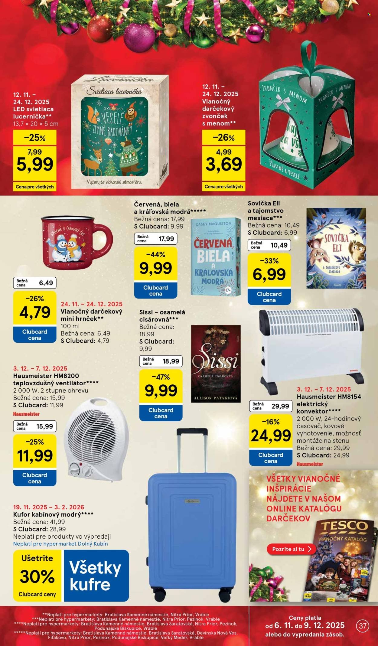 TESCO leták - Od stredy 3.12.2025 (2025-12-03 - 2025-12-07) | 37