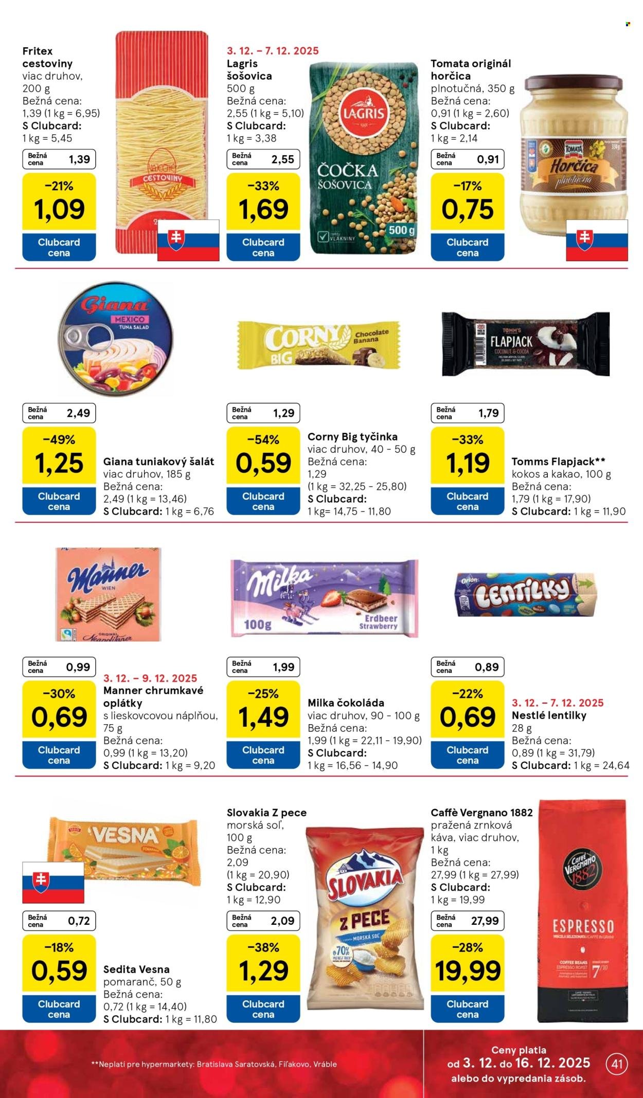 TESCO leták - Od stredy 3.12.2025 (2025-12-03 - 2025-12-07) | 41