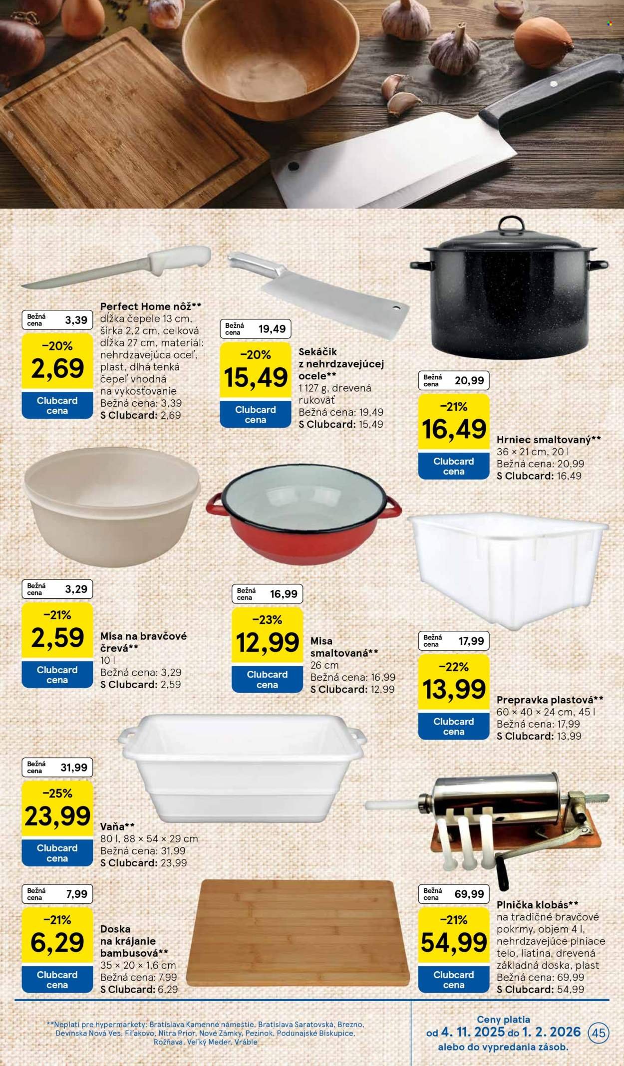 TESCO leták - Od stredy 3.12.2025 (2025-12-03 - 2025-12-07) | 45