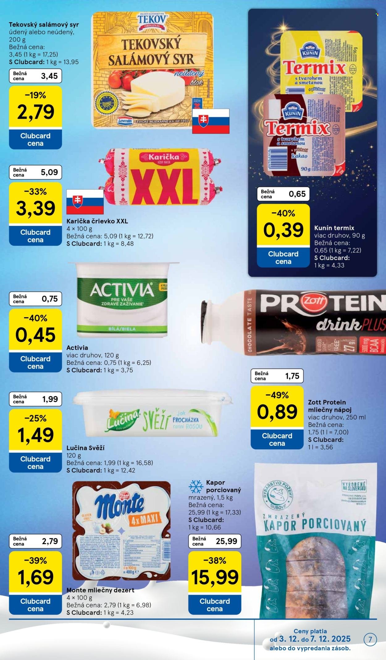 TESCO leták - Od stredy 3.12.2025 (2025-12-03 - 2025-12-07) | 7
