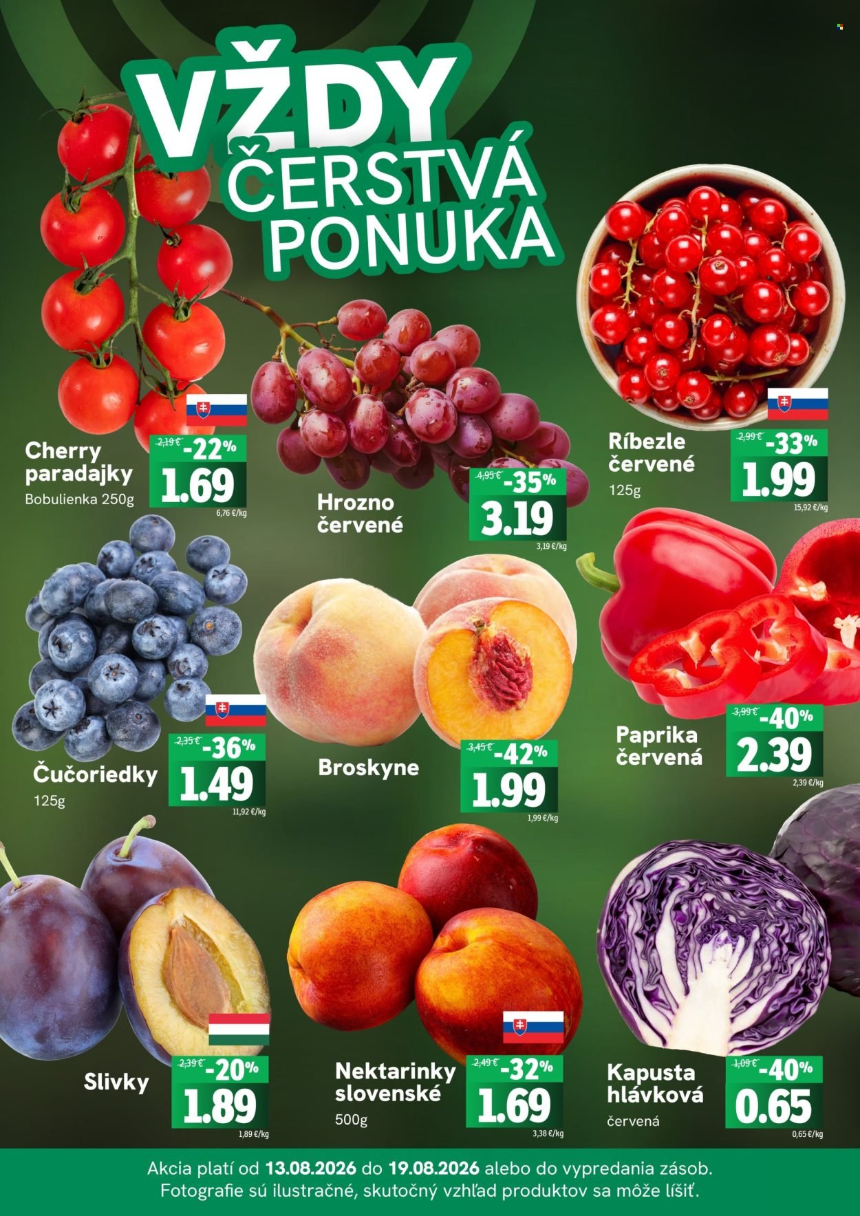FRESH leták - Týždenná akcia