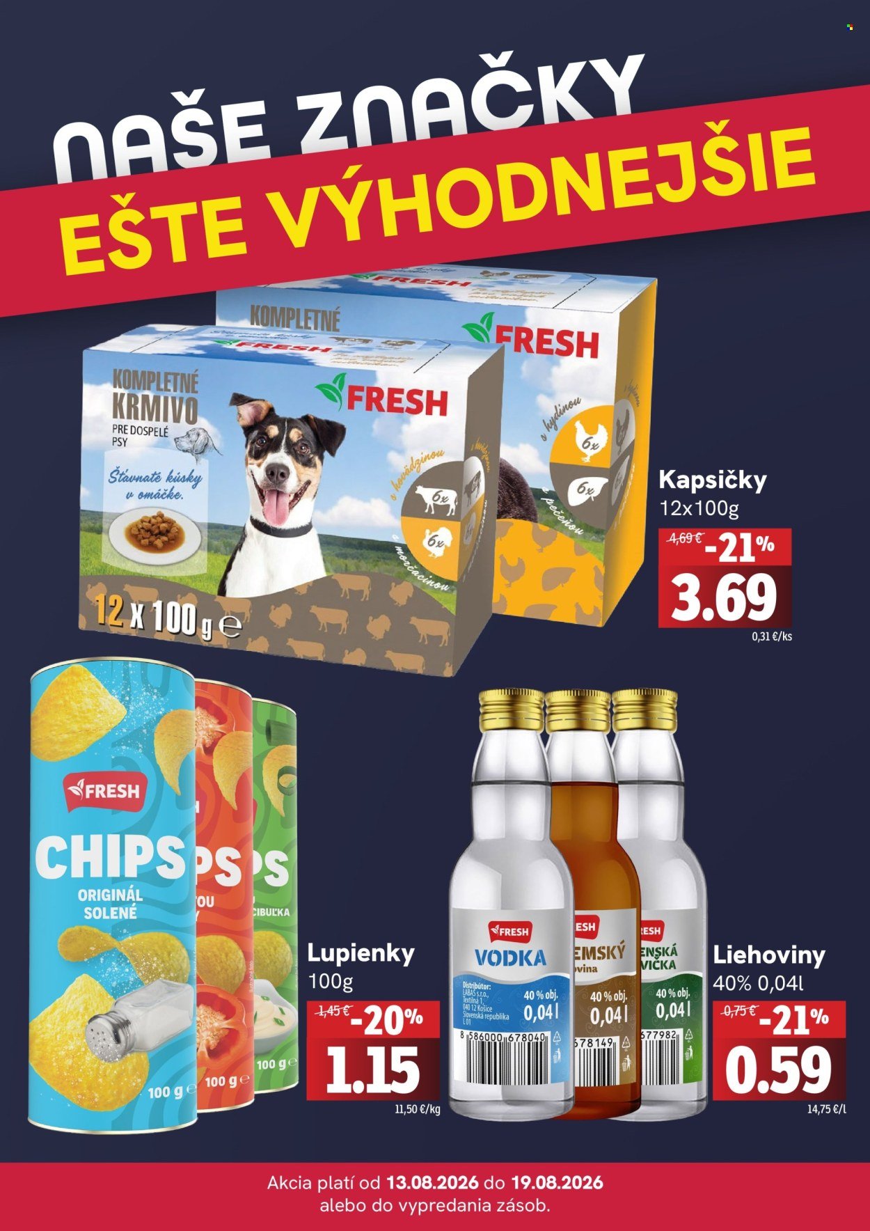 FRESH leták - Týždenná akcia
