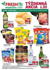 FRESH leták - Týždenná akcia
