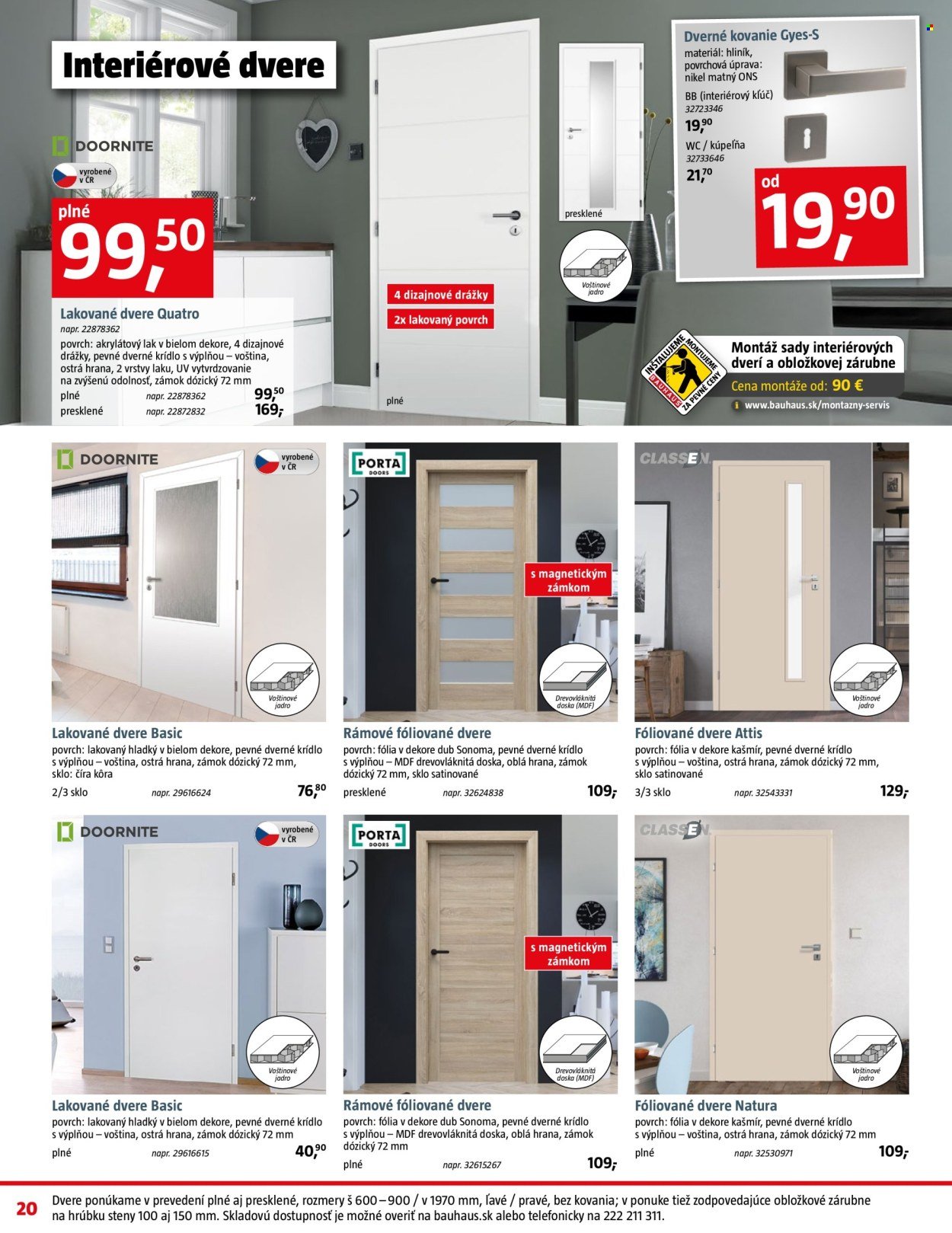 BAUHAUS leták - Od pondelka 8.12.2025 (2025-12-08 - 2025-12-31) | 20