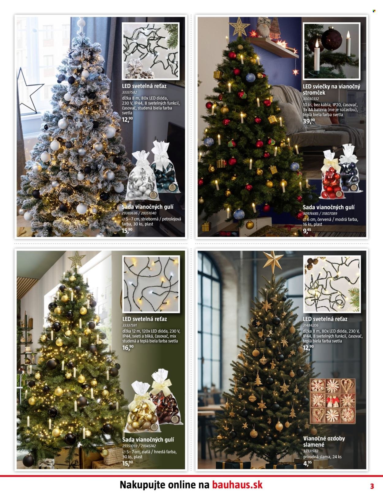 BAUHAUS leták - Od pondelka 8.12.2025 (2025-12-08 - 2025-12-31) | 3