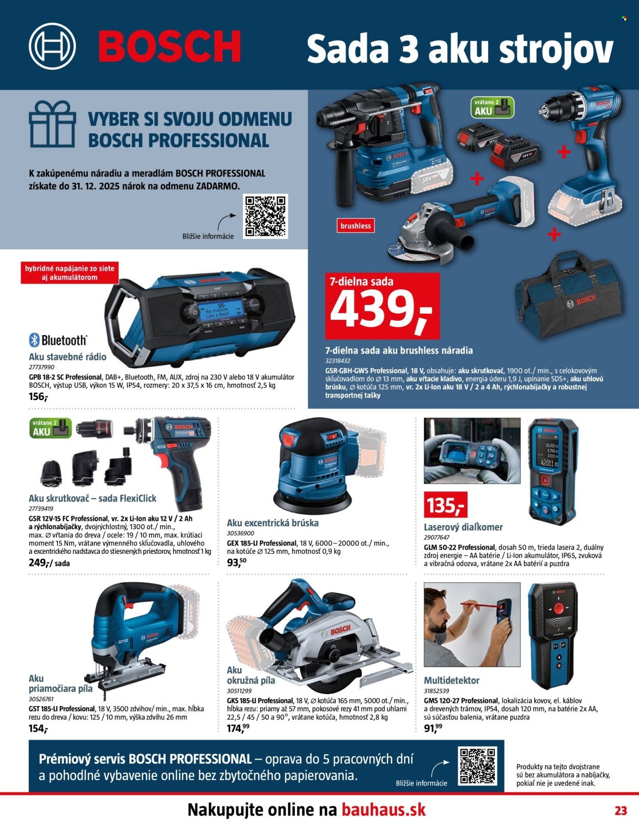 BAUHAUS leták - Od pondelka 8.12.2025 (2025-12-08 - 2025-12-31) | 23