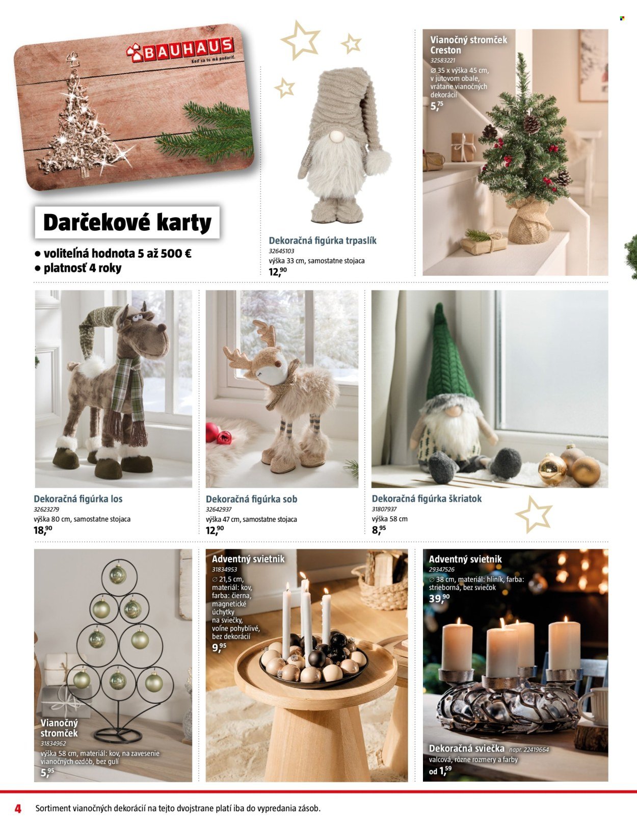 BAUHAUS leták - Od pondelka 8.12.2025 (2025-12-08 - 2025-12-31) | 4