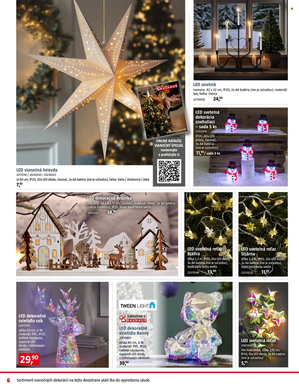 BAUHAUS leták - Od pondelka 8.12.2025 (2025-12-08 - 2025-12-31) | 6
