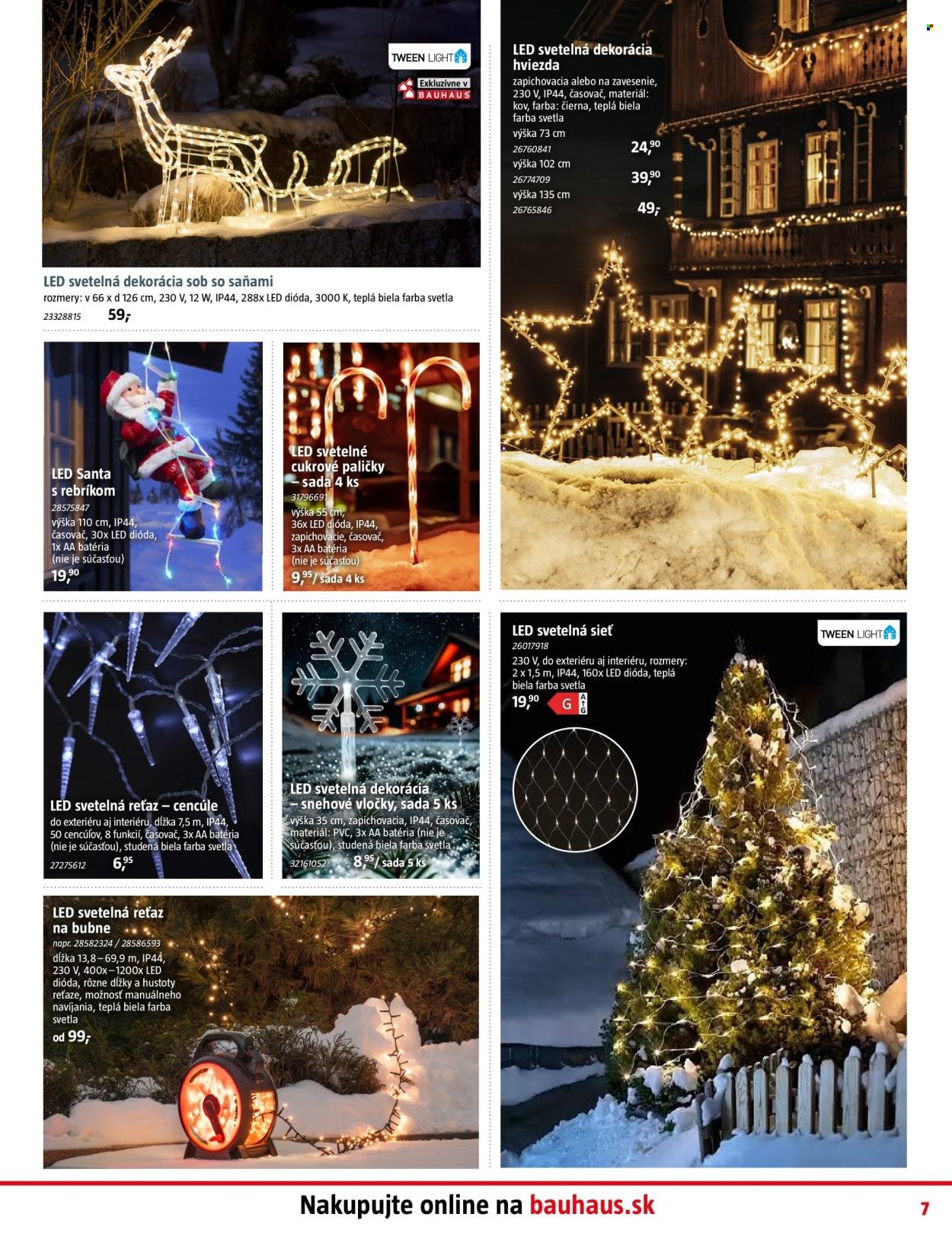 BAUHAUS leták - Od pondelka 8.12.2025 (2025-12-08 - 2025-12-31) | 7
