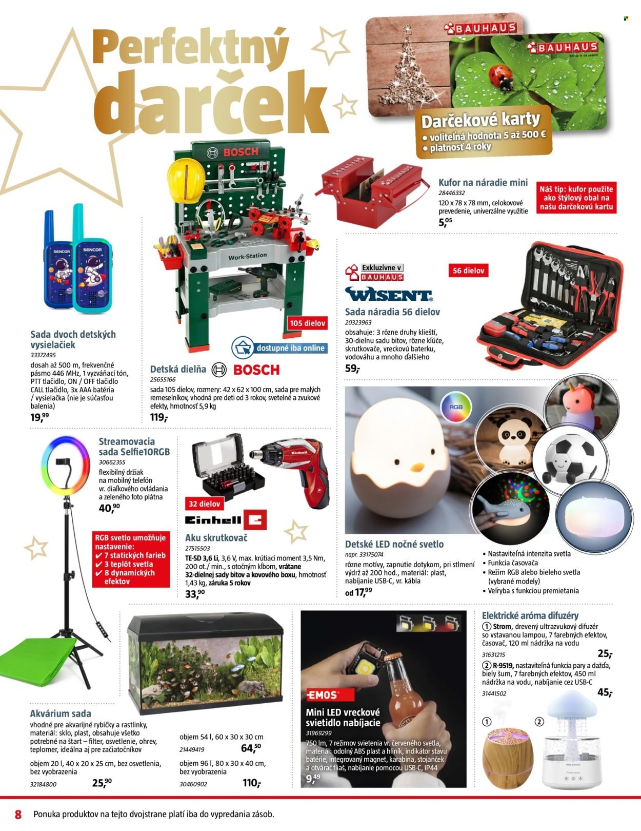BAUHAUS leták - Od pondelka 8.12.2025 (2025-12-08 - 2025-12-31) | 8