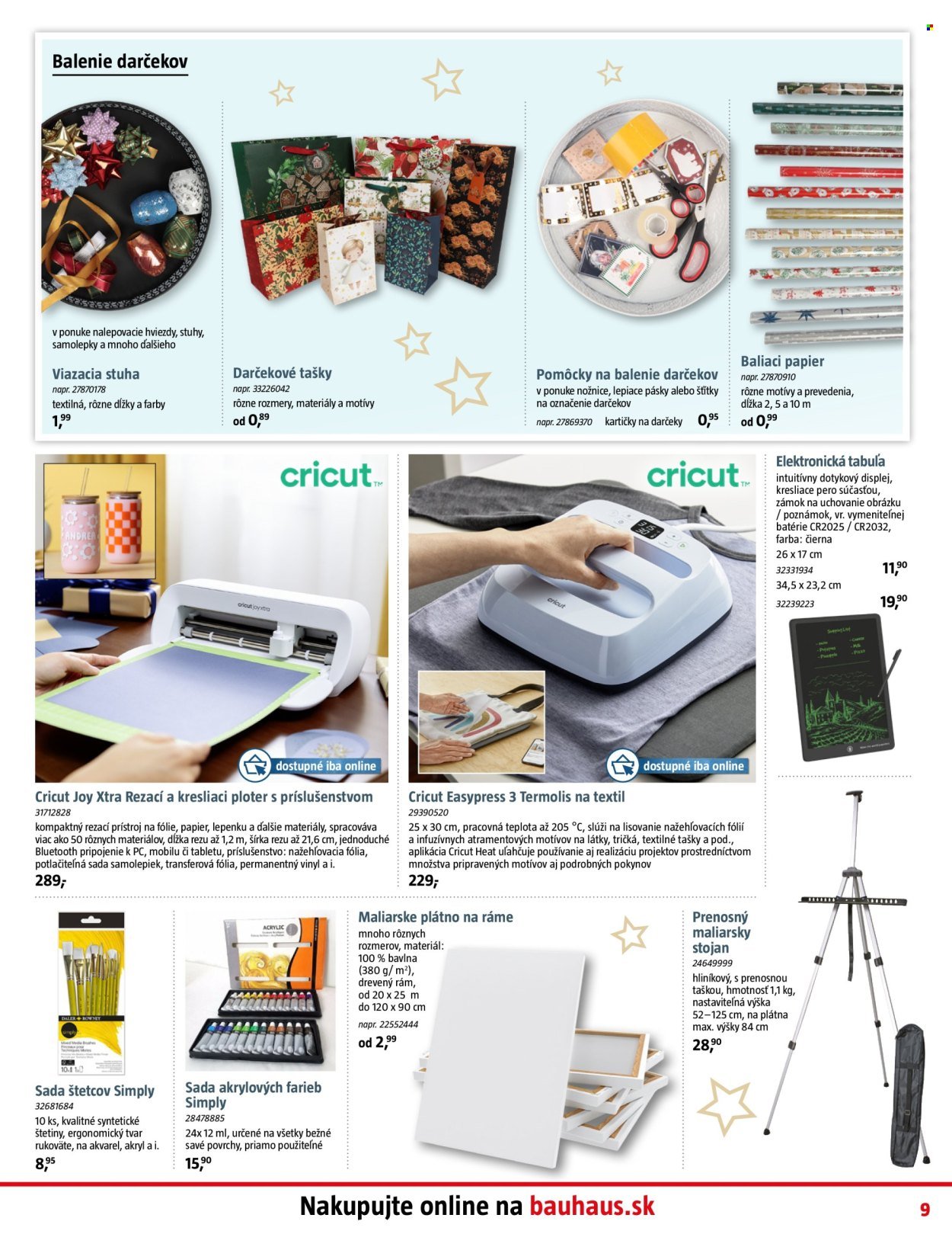 BAUHAUS leták - Od pondelka 8.12.2025 (2025-12-08 - 2025-12-31) | 9