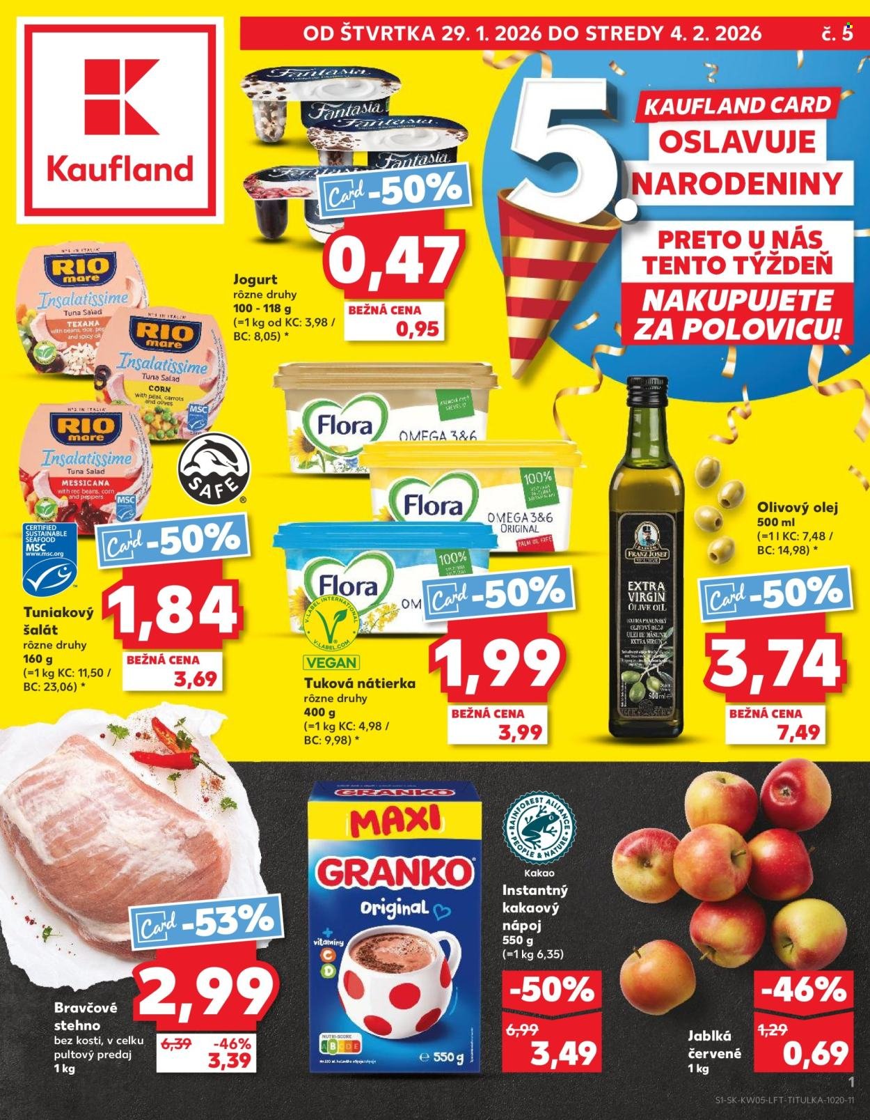 KAUFLAND leták - Od štvrtka 29.1.2026 (2026-01-29 - 2026-02-04) | 1