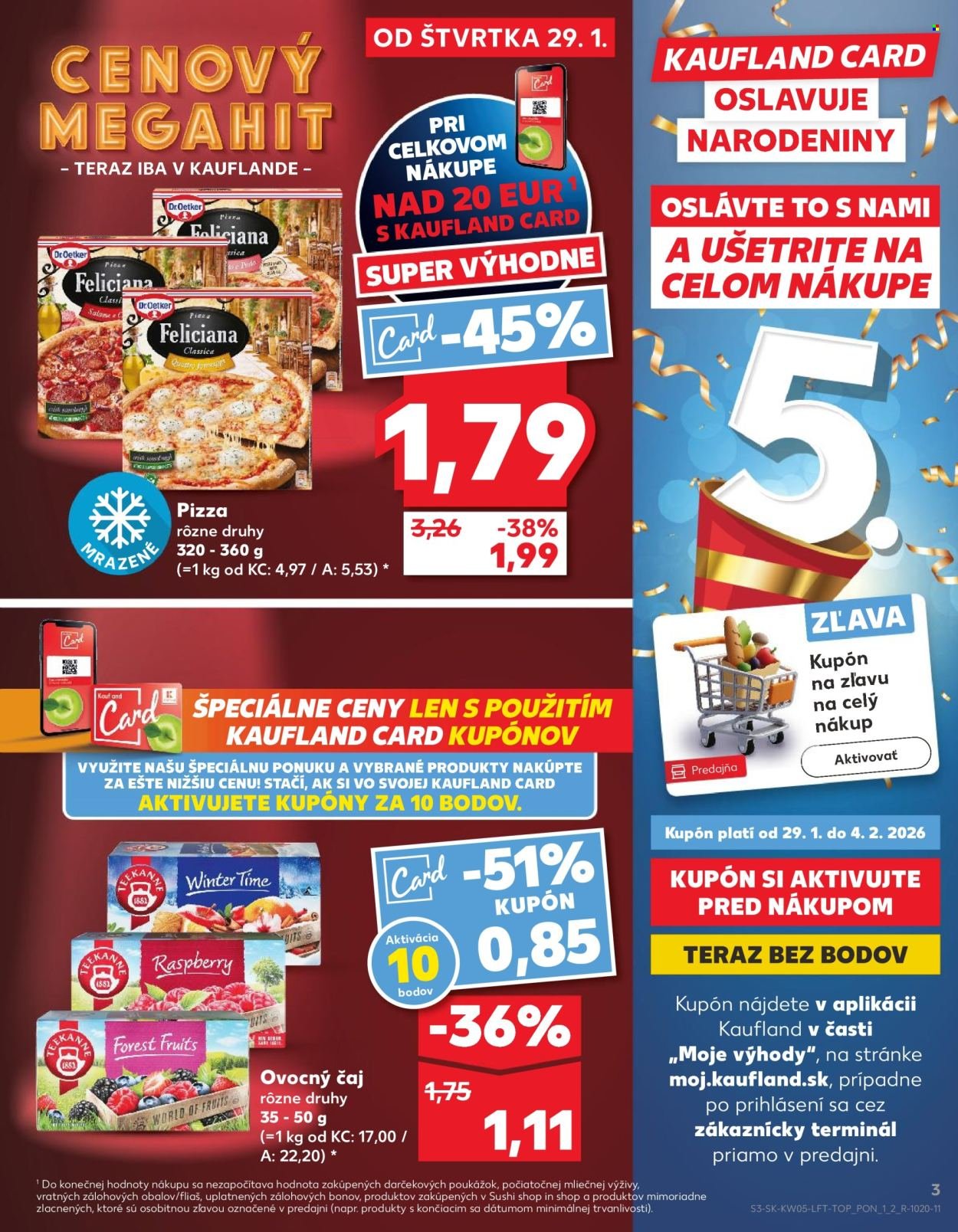 KAUFLAND leták - Od štvrtka 29.1.2026 (2026-01-29 - 2026-02-04) | 3