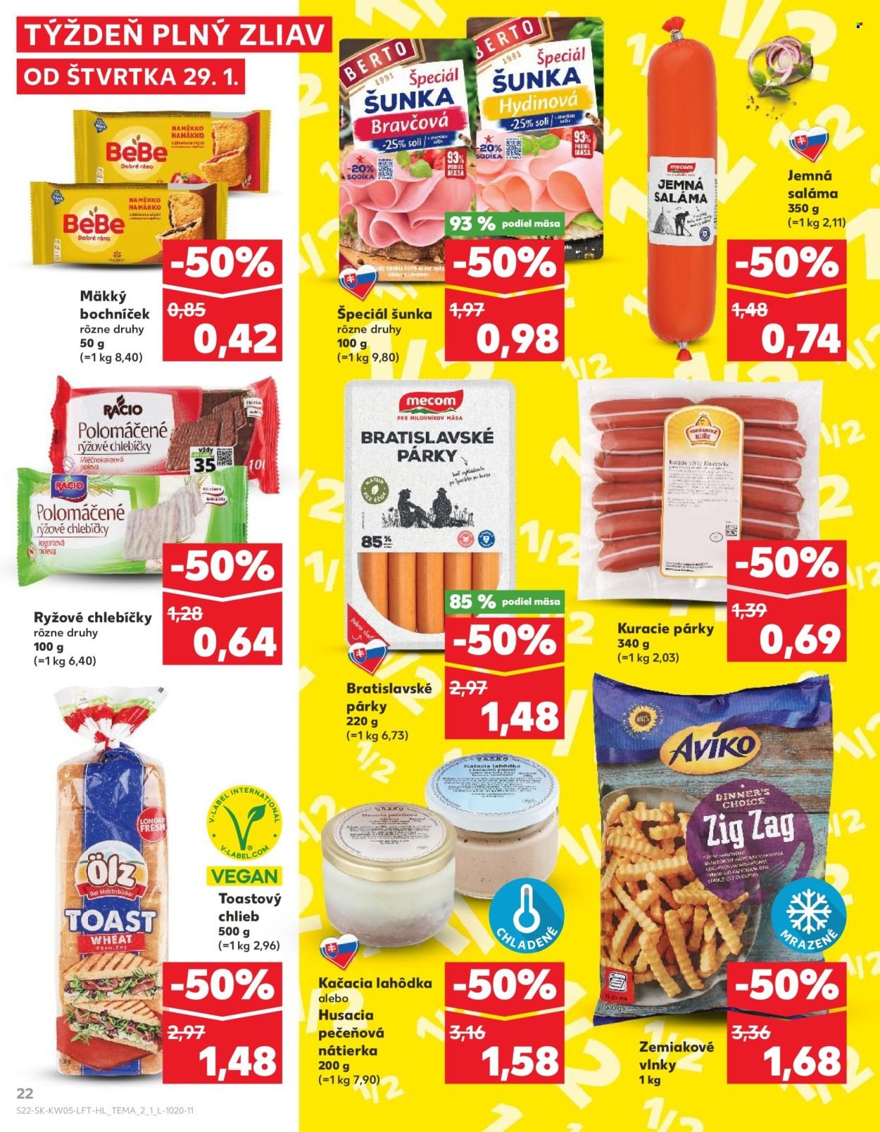 KAUFLAND leták - Od štvrtka 29.1.2026 (2026-01-29 - 2026-02-04) | 22