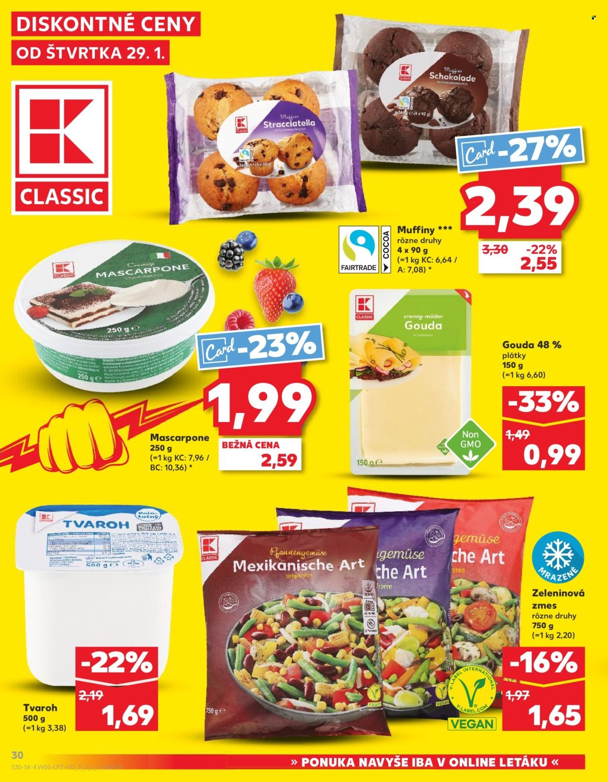 KAUFLAND leták - Od štvrtka 29.1.2026 (2026-01-29 - 2026-02-04) | 30