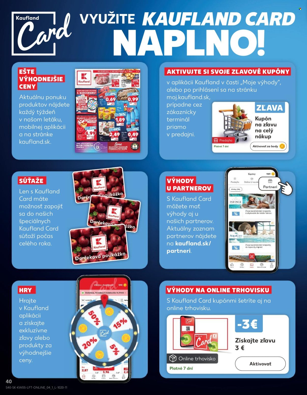 KAUFLAND leták - Od štvrtka 29.1.2026 (2026-01-29 - 2026-02-04) | 40