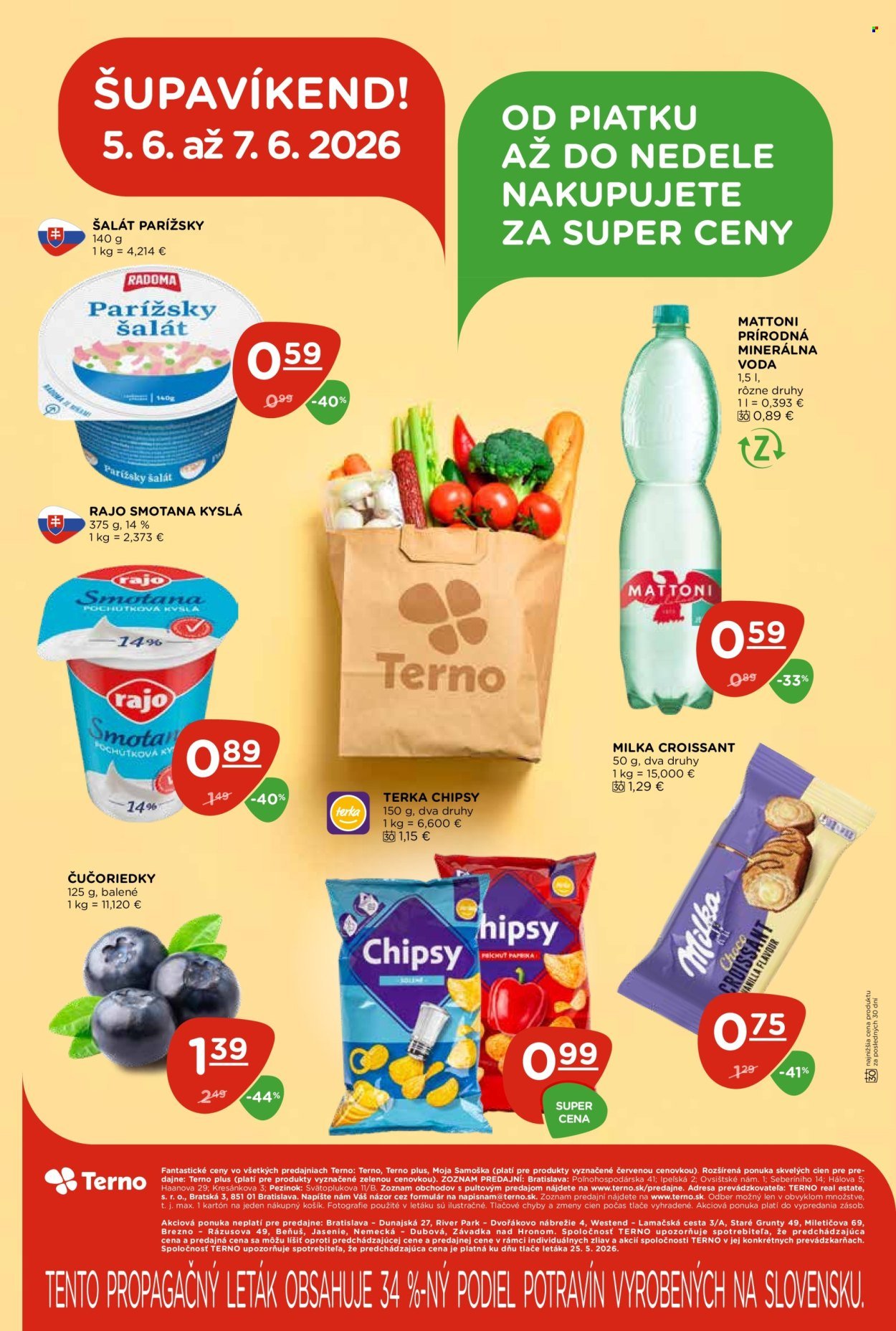 TERNO leták - Od štvrtka 4.6.2026