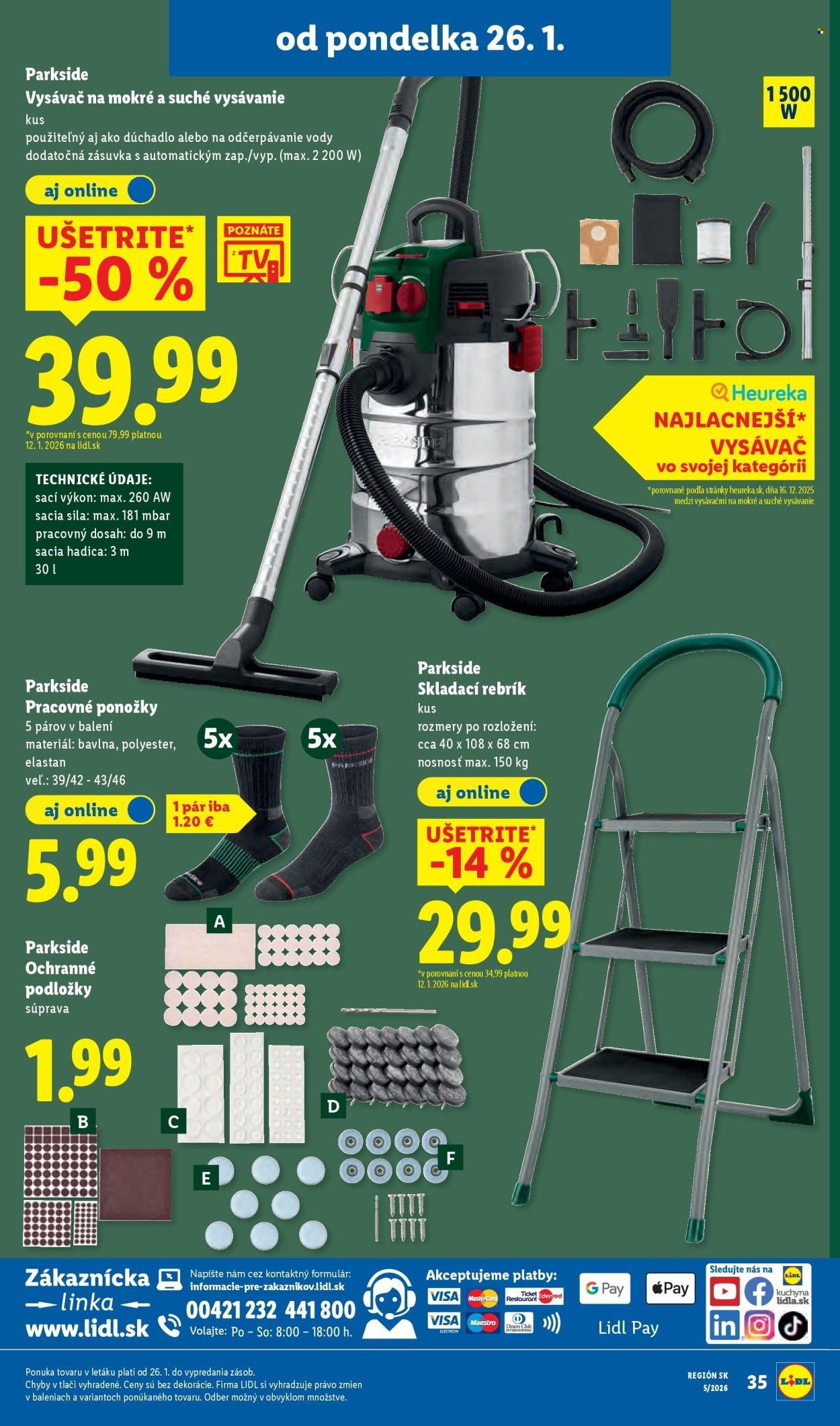 LIDL leták - Od pondelka 26.1.2026 (2026-01-26 - 2026-02-01) | 47