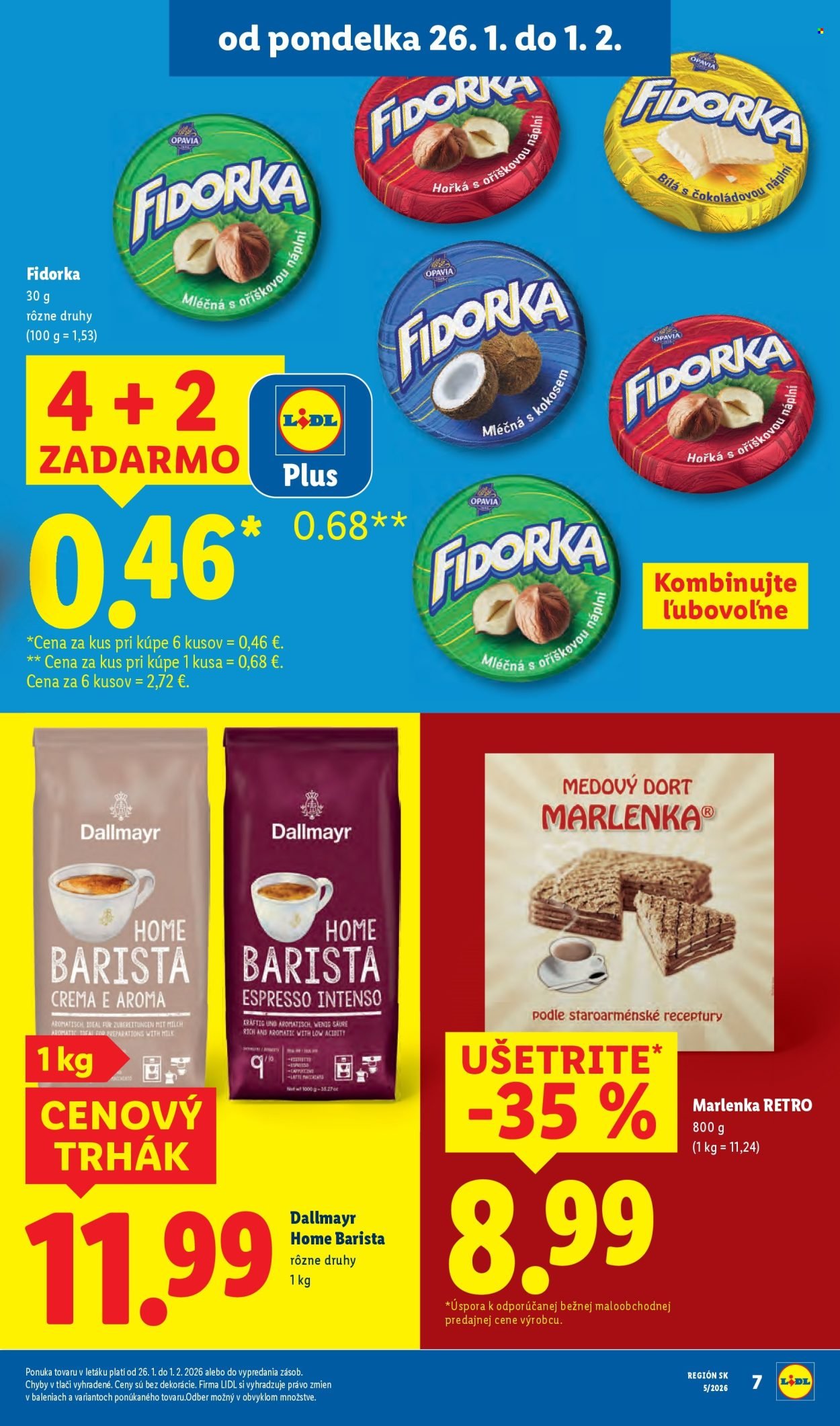 LIDL leták - Od pondelka 26.1.2026 (2026-01-26 - 2026-02-01) | 7