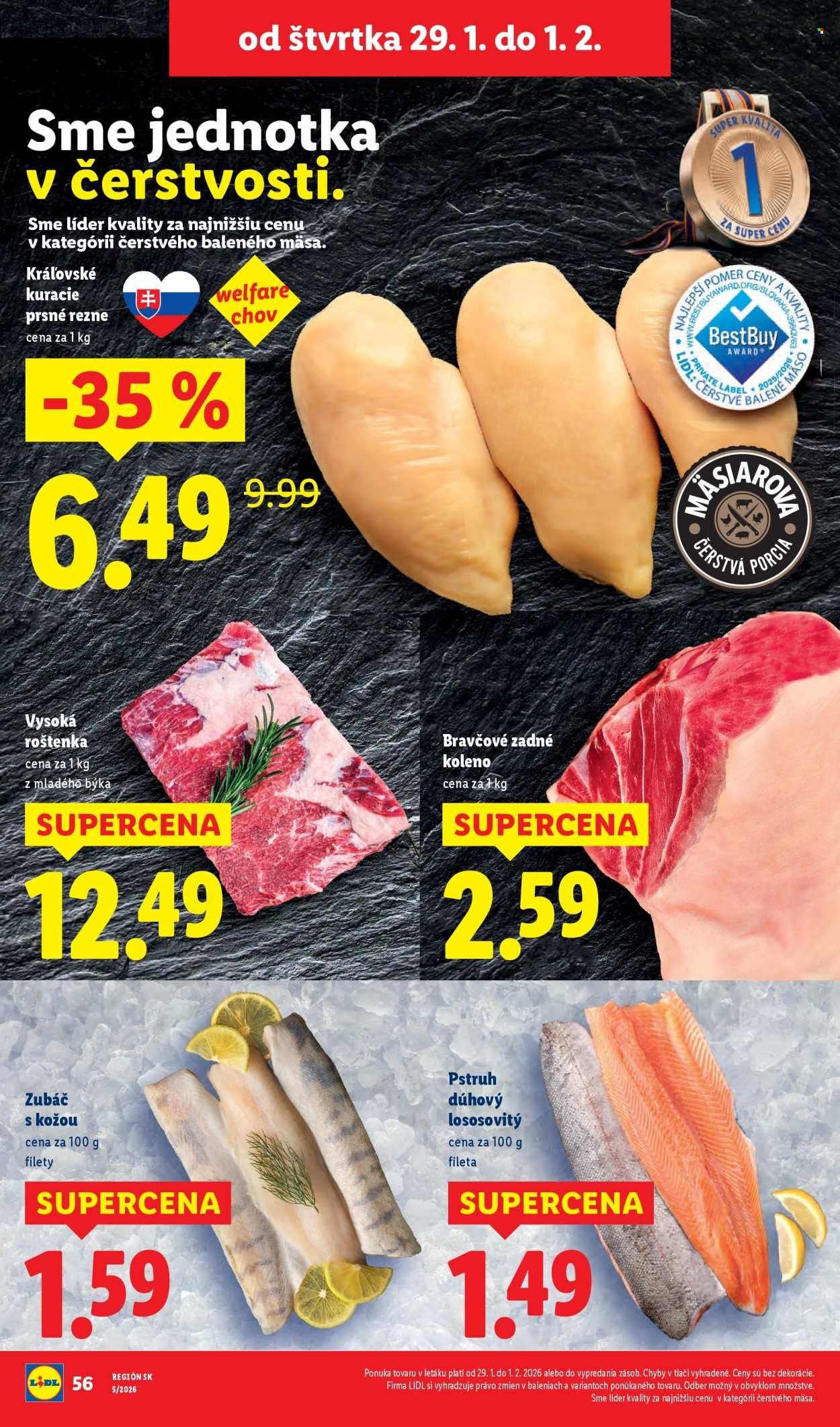 LIDL leták - Od pondelka 26.1.2026 (2026-01-26 - 2026-02-01) | 68