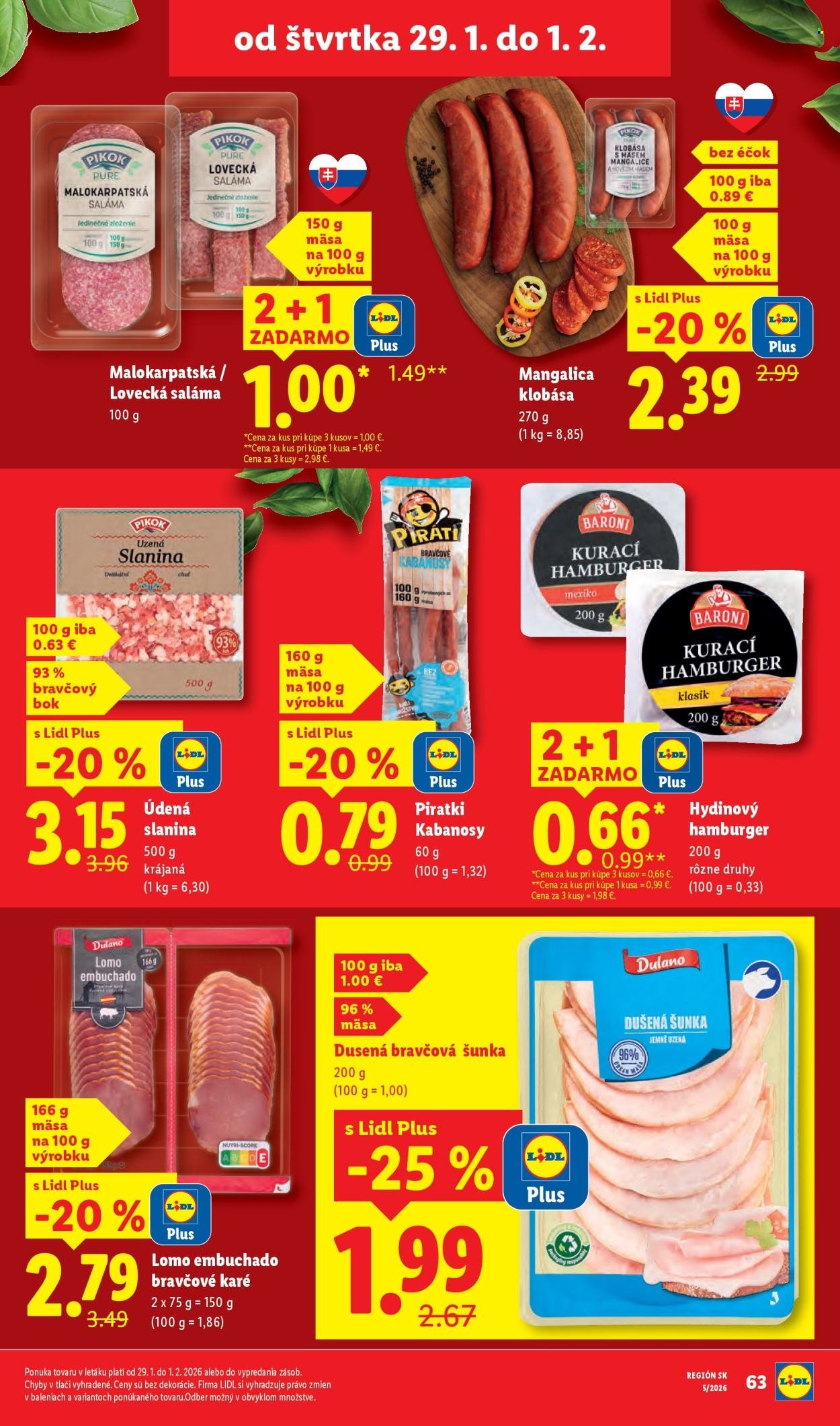 LIDL leták - Od pondelka 26.1.2026 (2026-01-26 - 2026-02-01) | 75