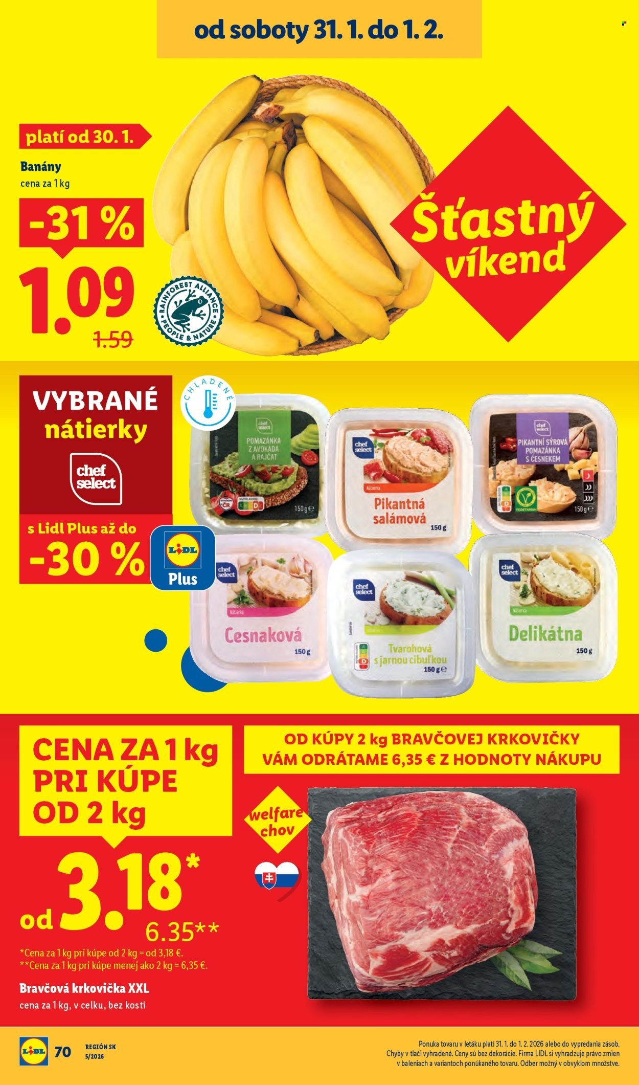 LIDL leták - Od pondelka 26.1.2026 (2026-01-26 - 2026-02-01) | 92