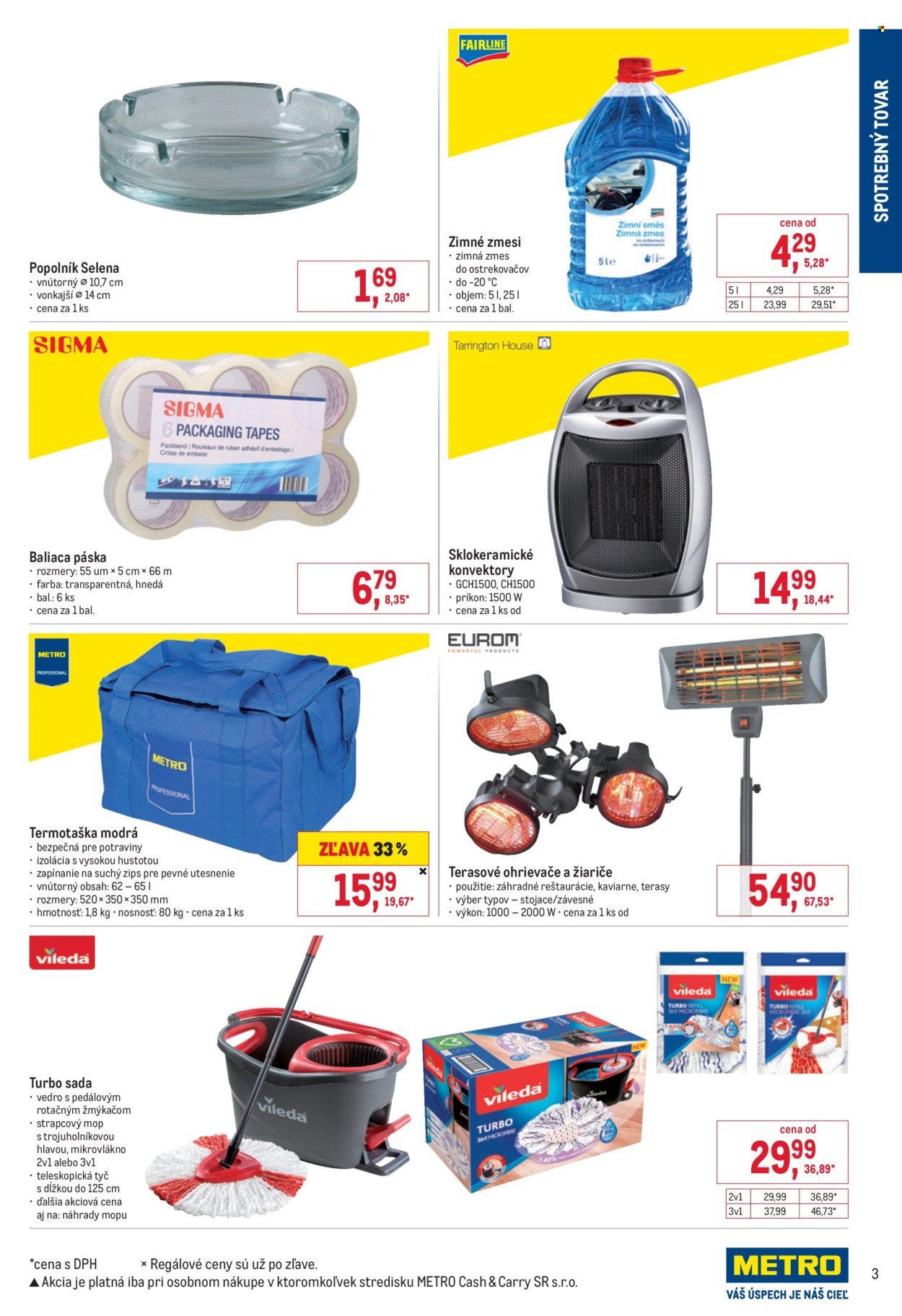 METRO leták - Spotrebný tovar (2026-01-14 - 2026-01-27) | 3