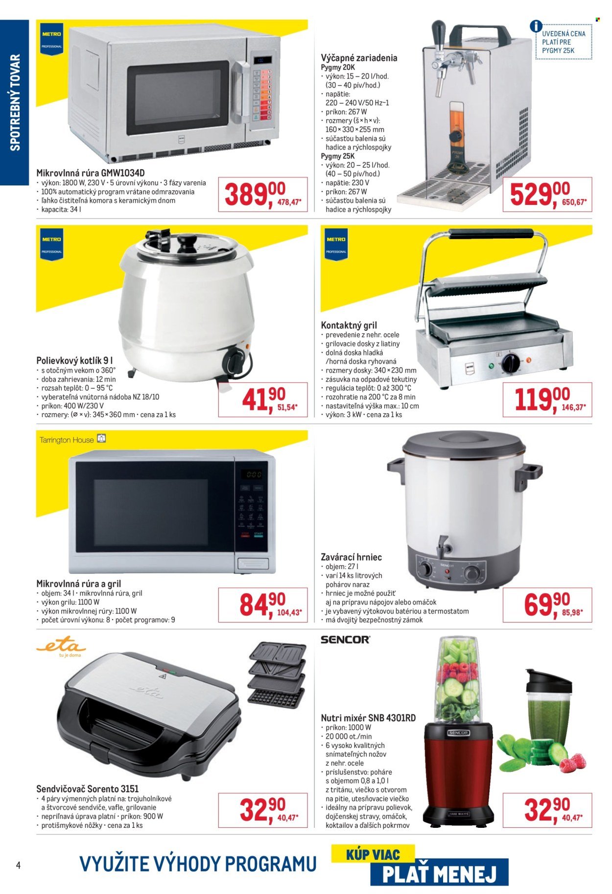 METRO leták - Spotrebný tovar (2026-01-14 - 2026-01-27) | 4