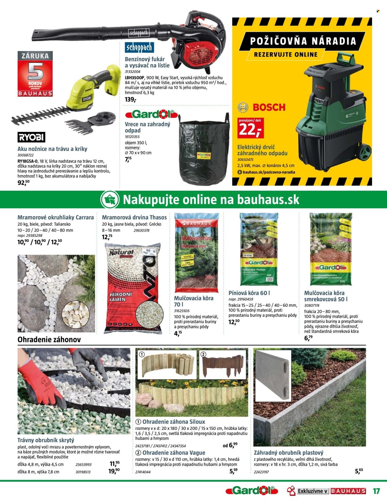 BAUHAUS leták - Katalóg Záhradné centrum (2026-03-23 - 2026-04-19) | 17