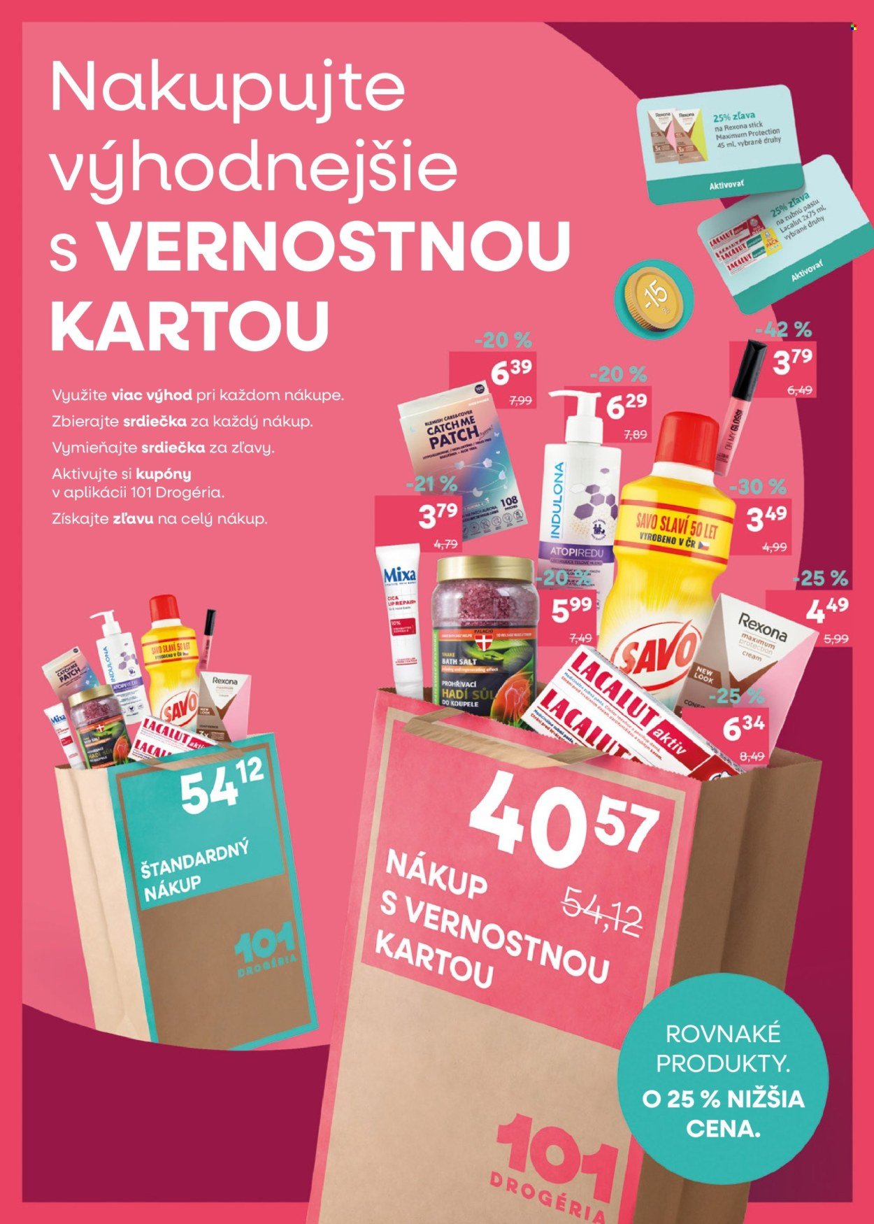 101 DROGERIE leták - Od stredy 7.10.2026